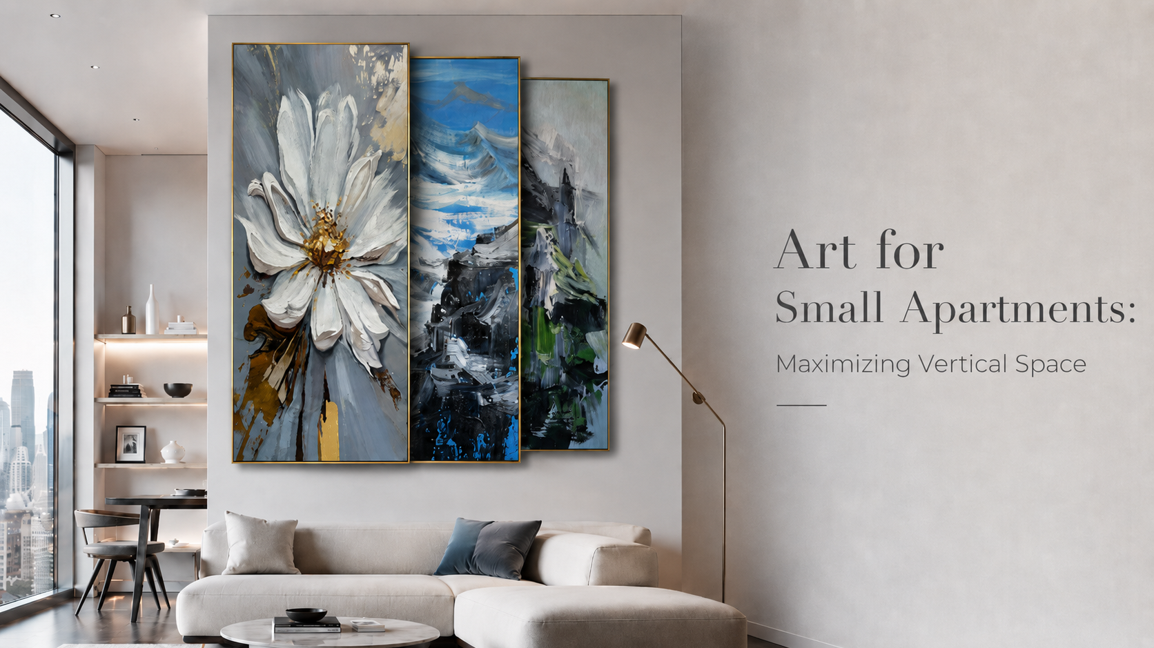 Art for Small Apartments: Maximizing Vertical Space