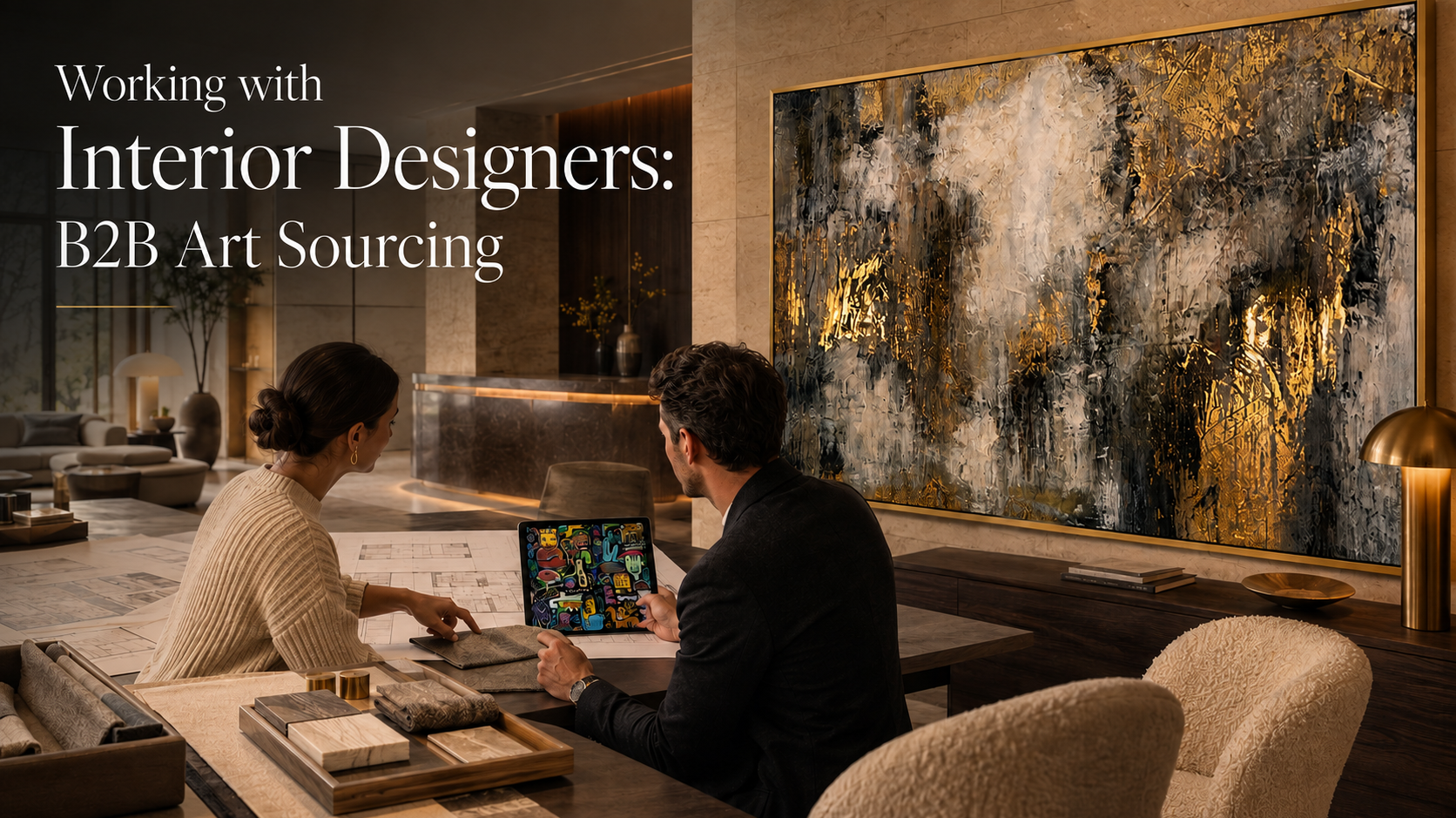 Working with Interior Designers: B2B Art Sourcing