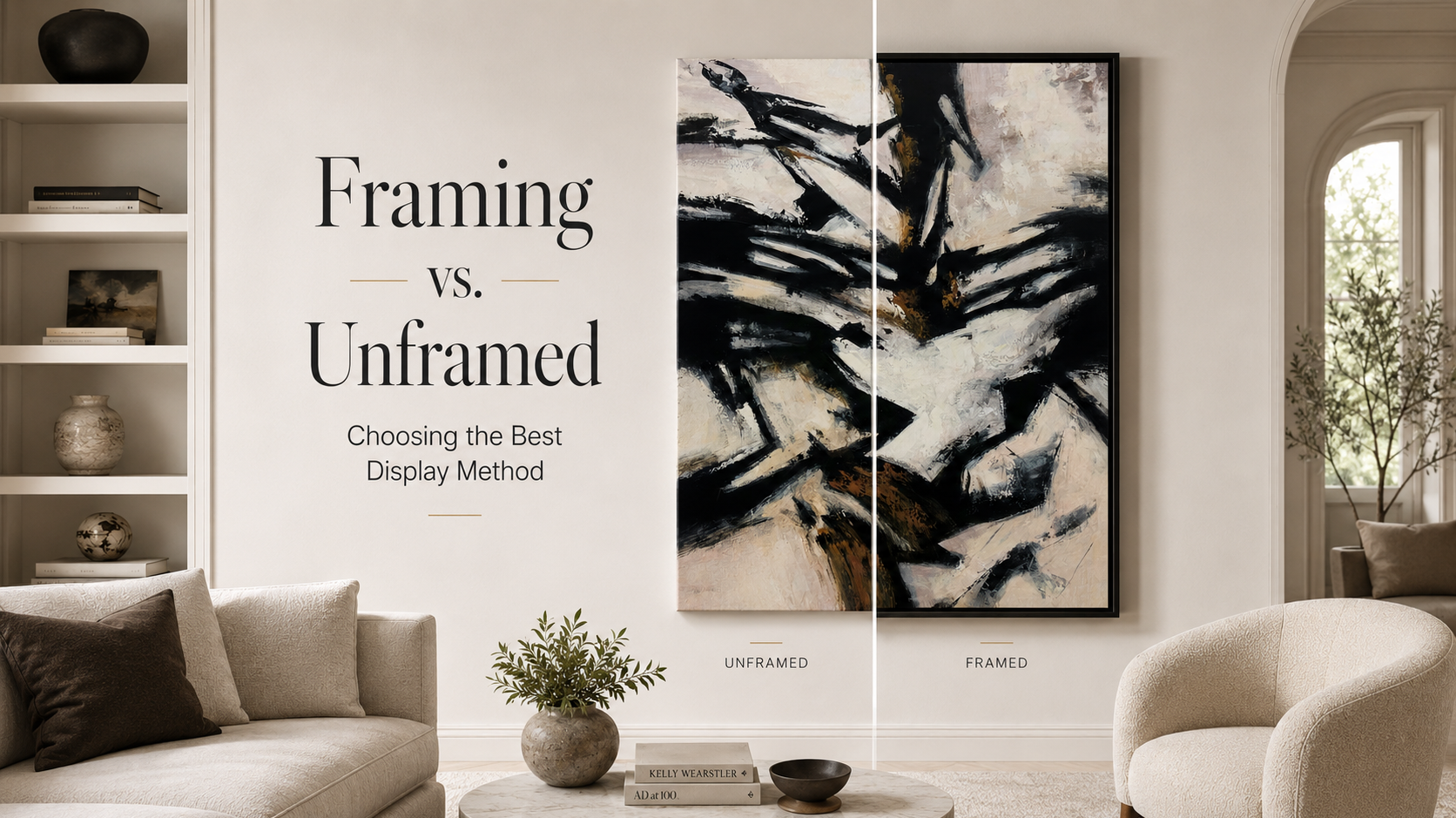 Framing vs. Unframed: Choosing the Best Display Method