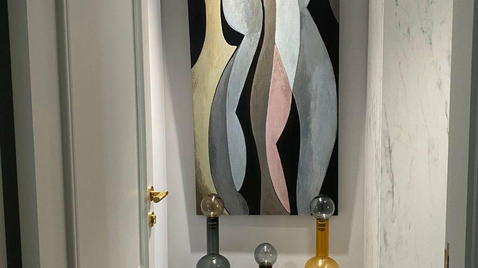 vertical oil painting