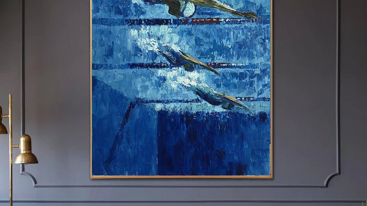 Flowing Elegance: Enhancing Home Design with Water Wall Art