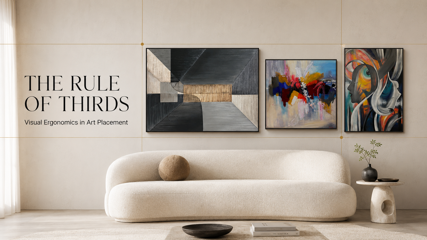 The Rule of Thirds in Art Placement: Visual Ergonomics