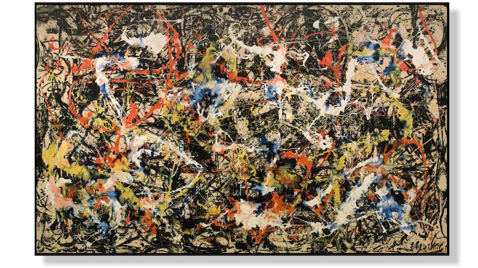 TOP 10 Most Famous Abstract Paintings by Jackson Pollock
