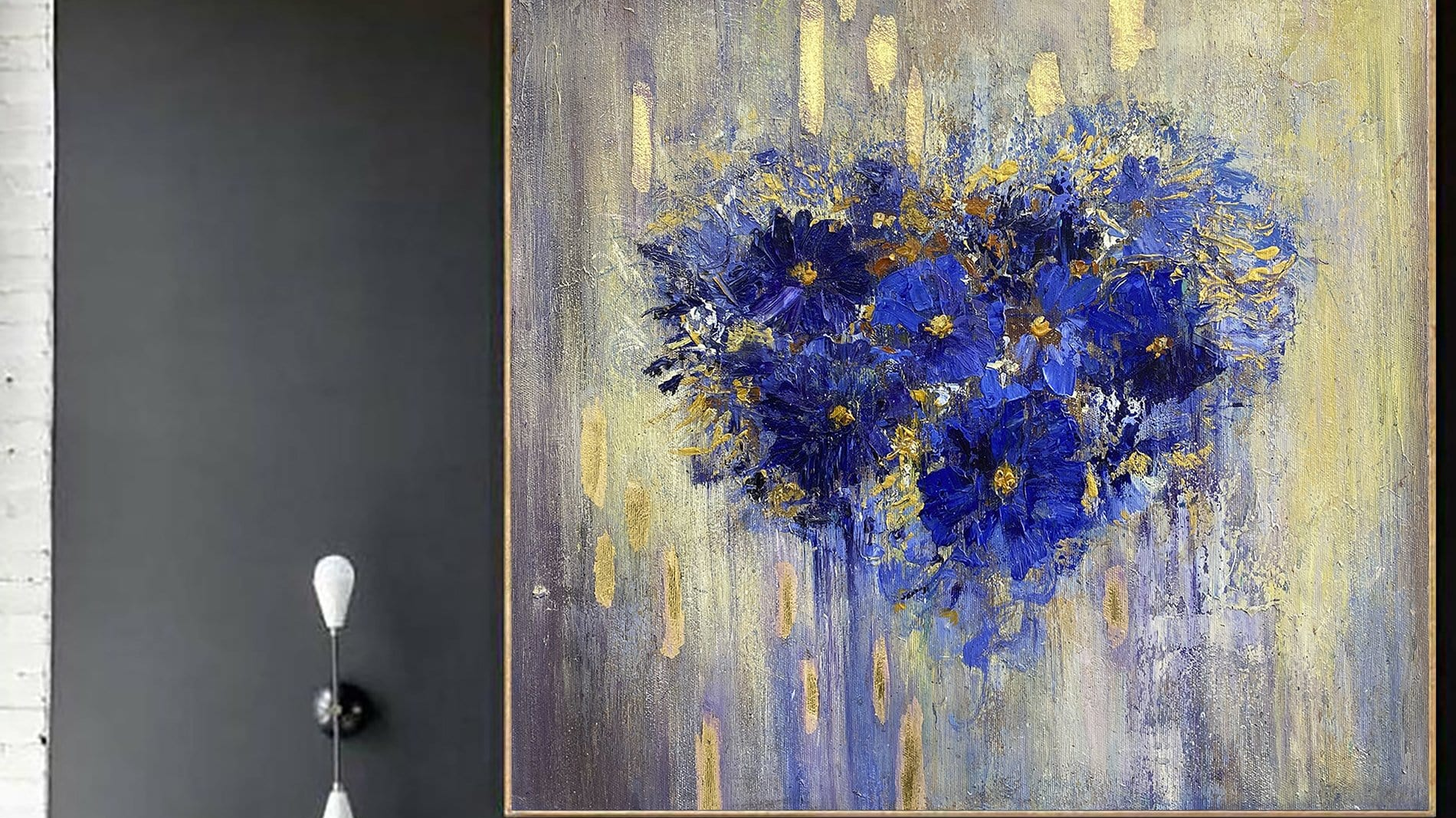 abstract wall painting