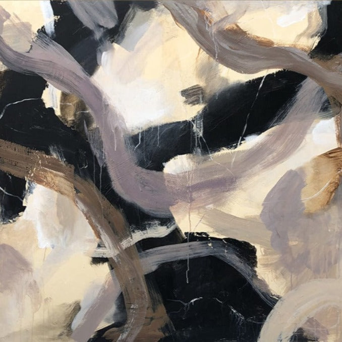 STRANGE SHAPES 45.3"x45.3"