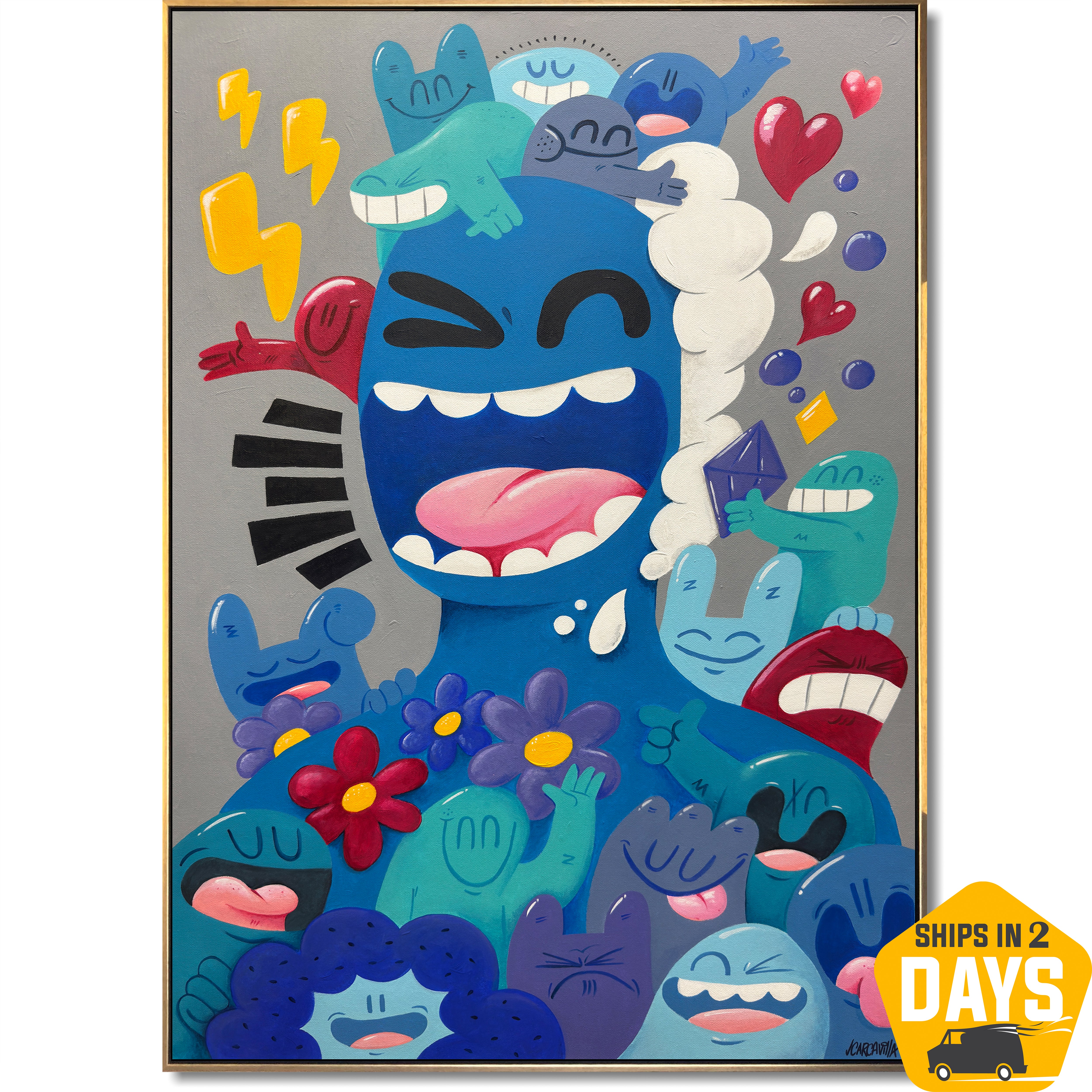 JOY RIOT 34.6"x23.4"