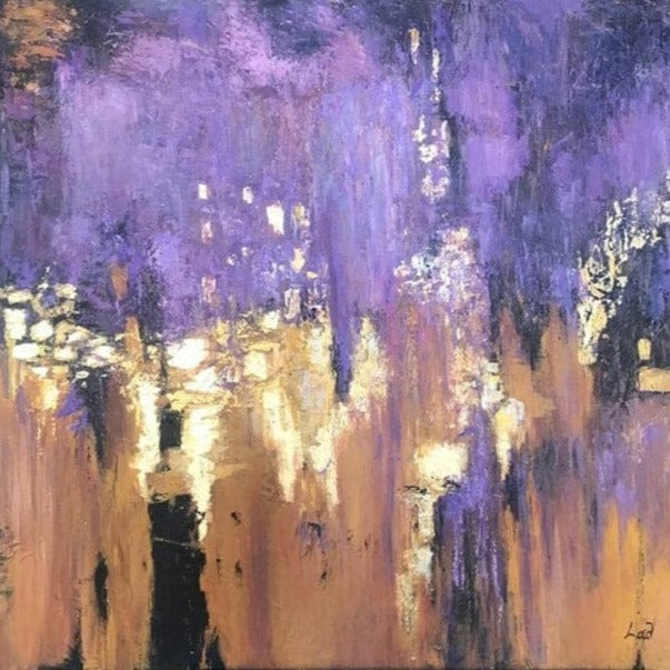 CITY TWILIGHT 31.5"x31.5"