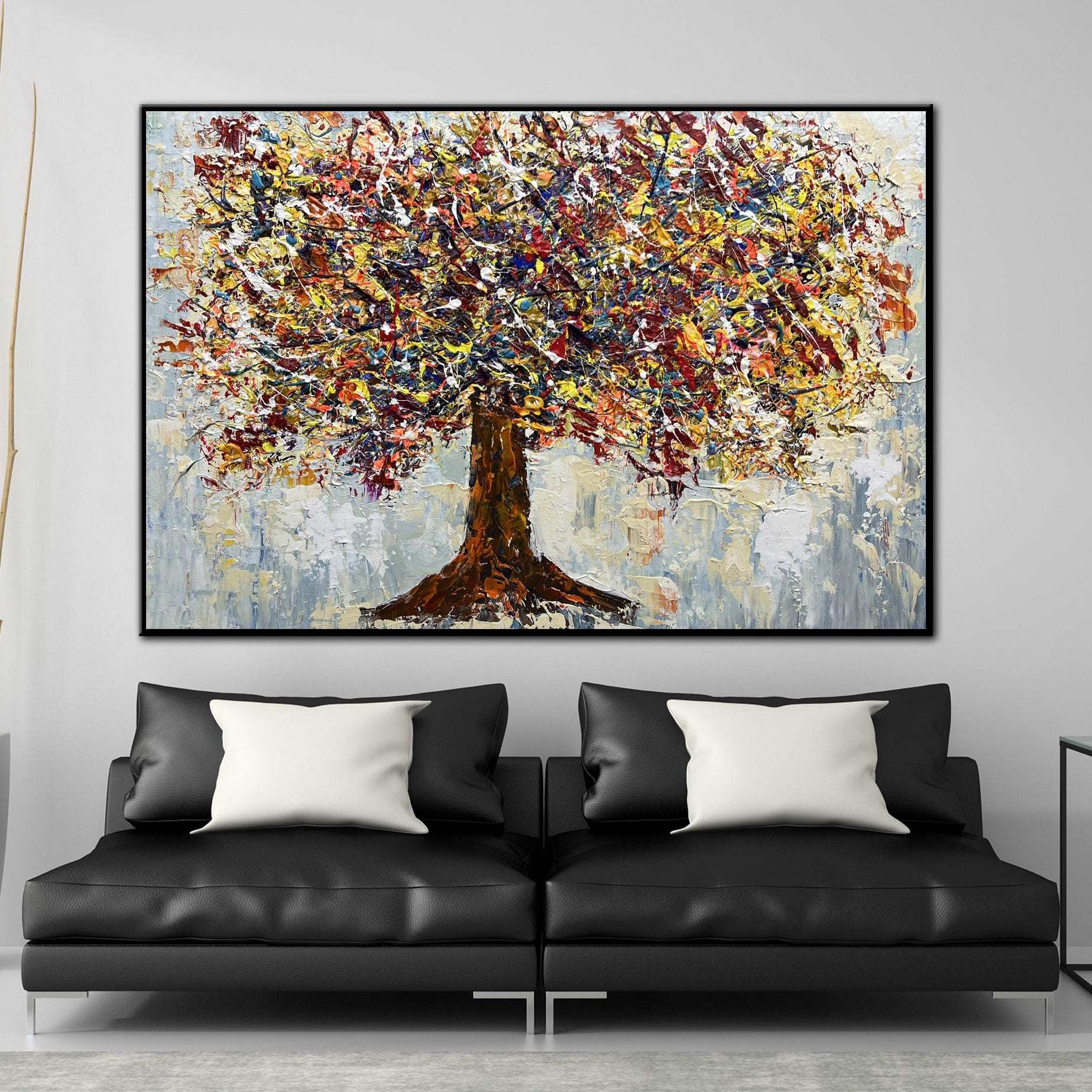 Textured nature inspired art JOY TREE