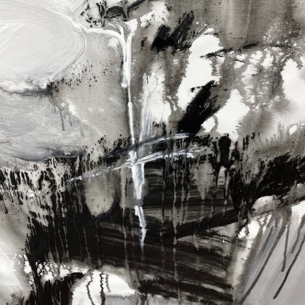 WHITE AND BLACK 2 47.2"x39.4"