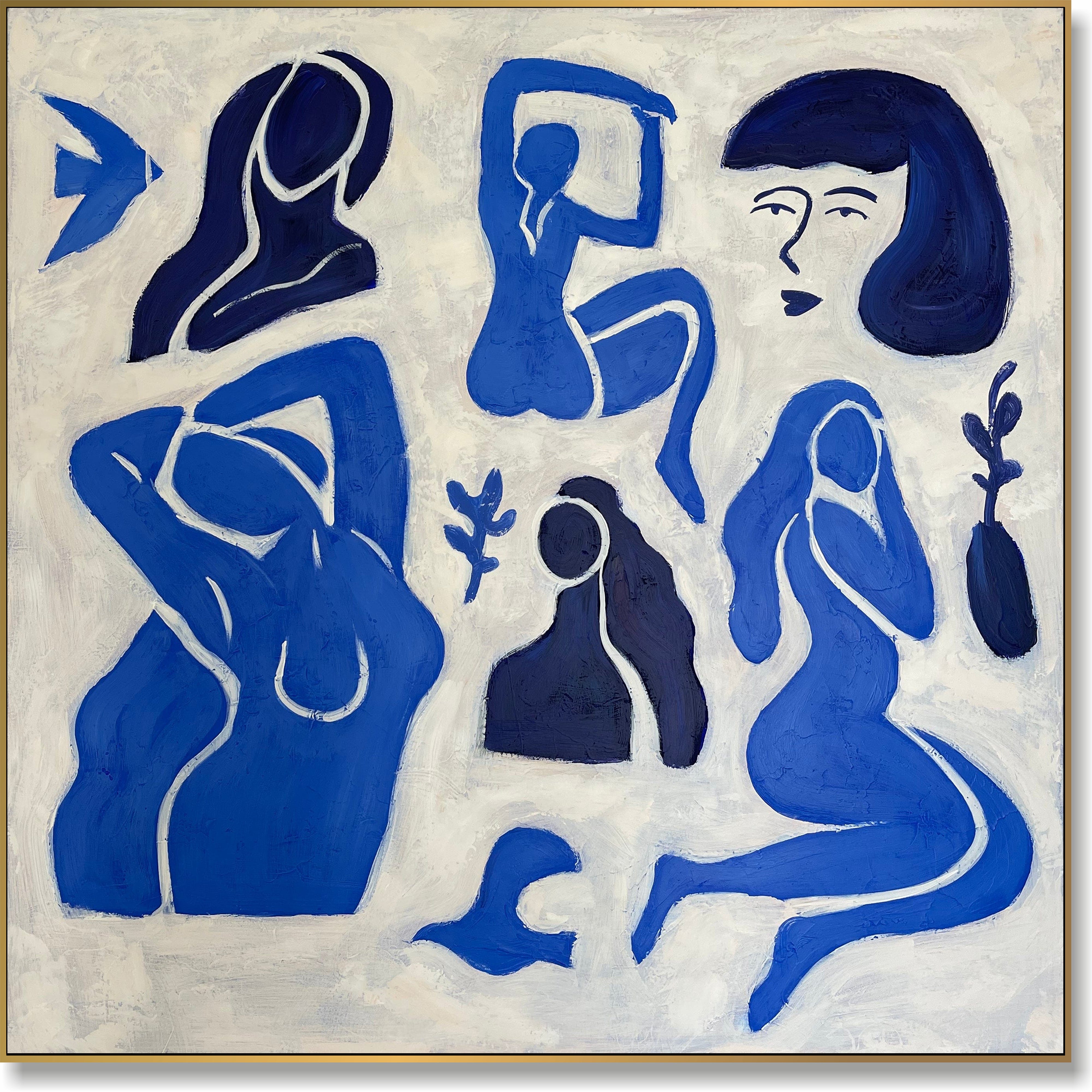 Modern abstract geometric art HEN-PARTY