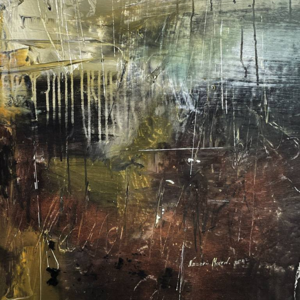 Custom Acrylic Painting ASSOCIATION 254 39.4"x36.2"