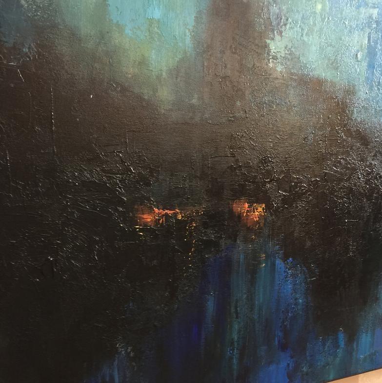 Abstract sea paintings on canvas SEA KINGDOM