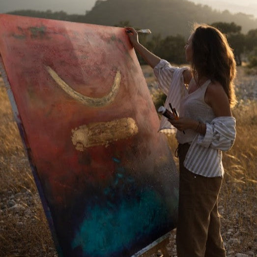 SECRET SYMBOL 50"x50"