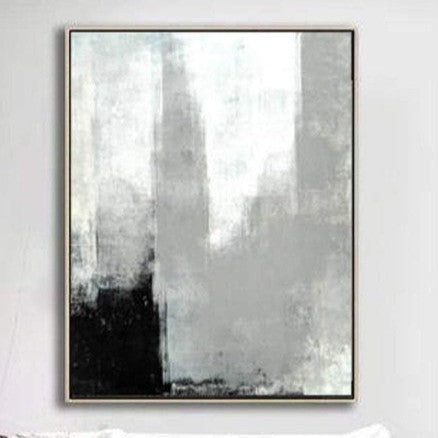 Neutral abstract monochrome art NEW YORK