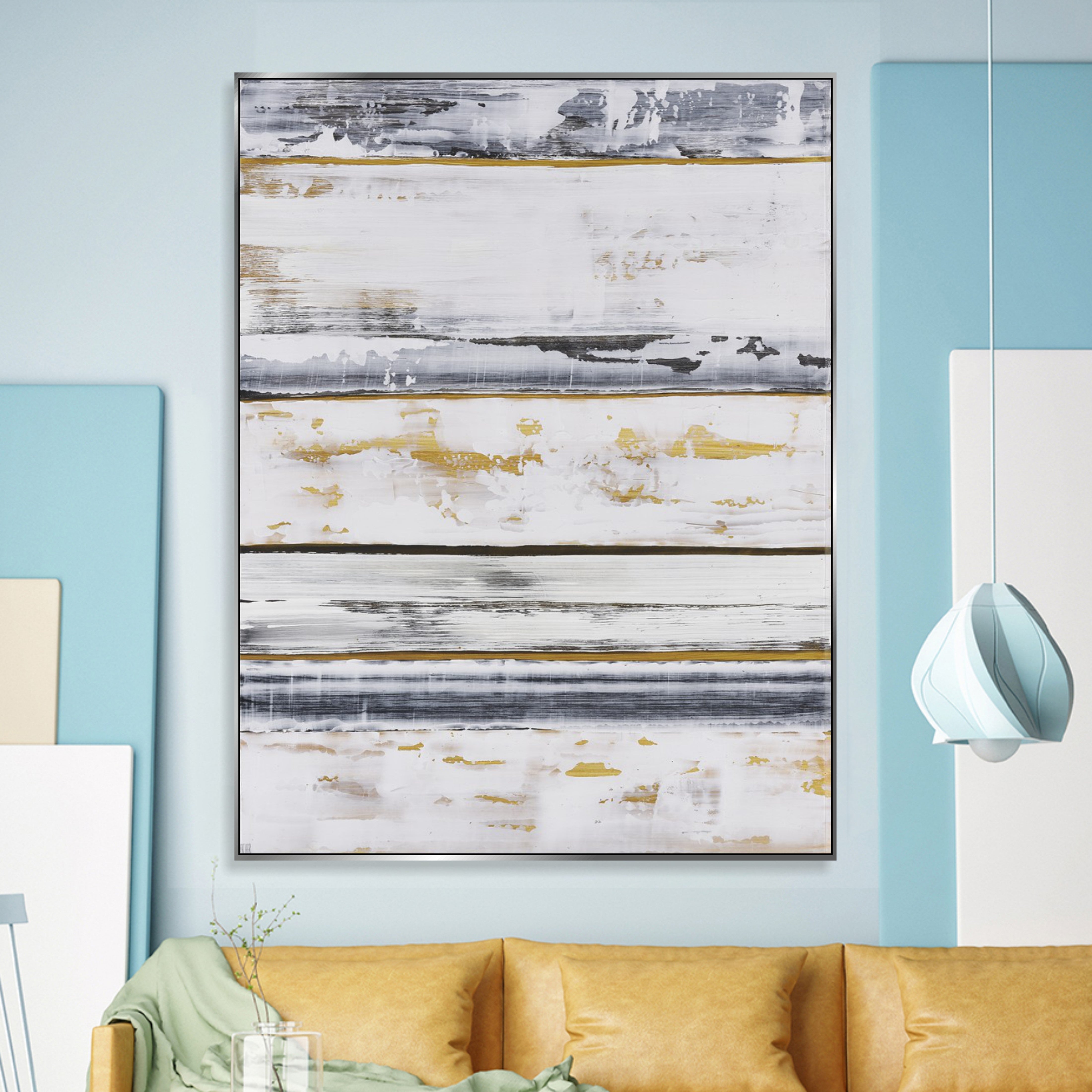 Unique Fine Painting AUREATE ELEGANCE