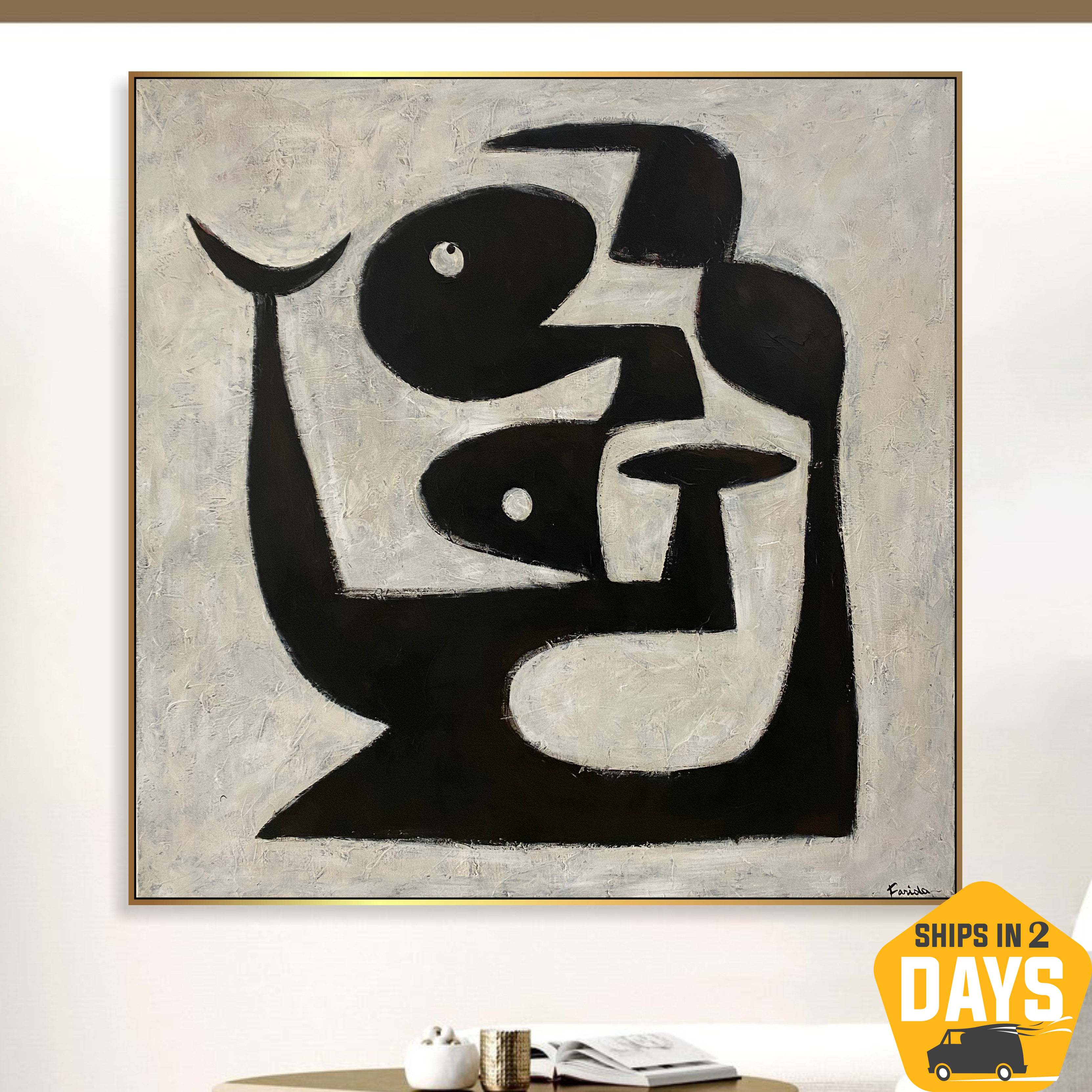 MONOCHROME MUSINGS 50"x50"