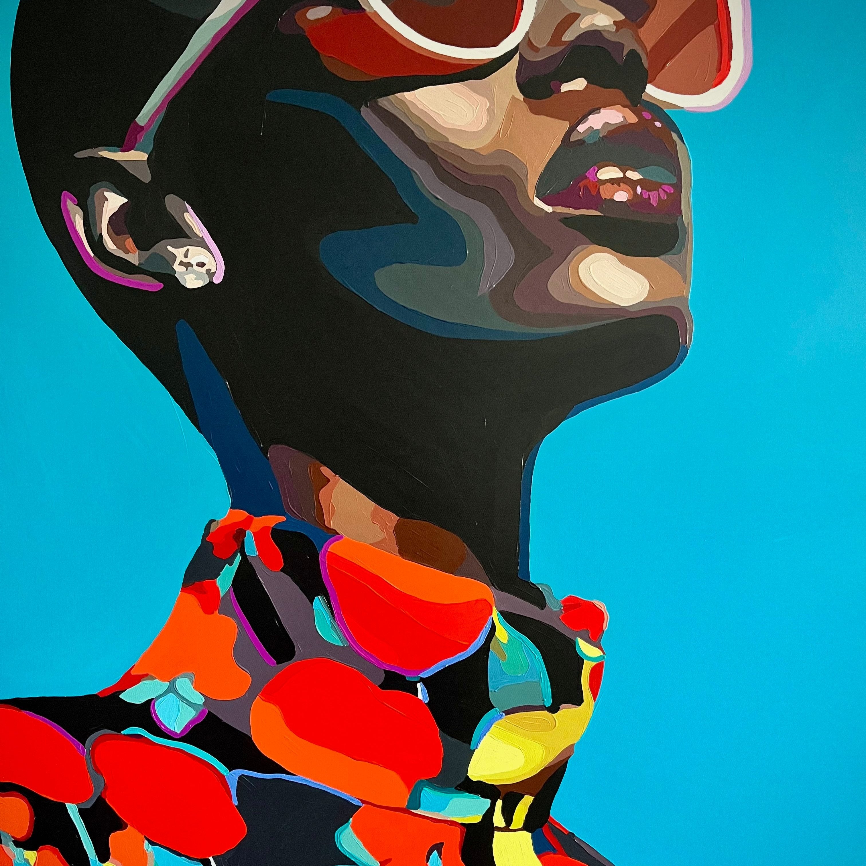 SUMMER BLOSSOM 51.2"x39.4"