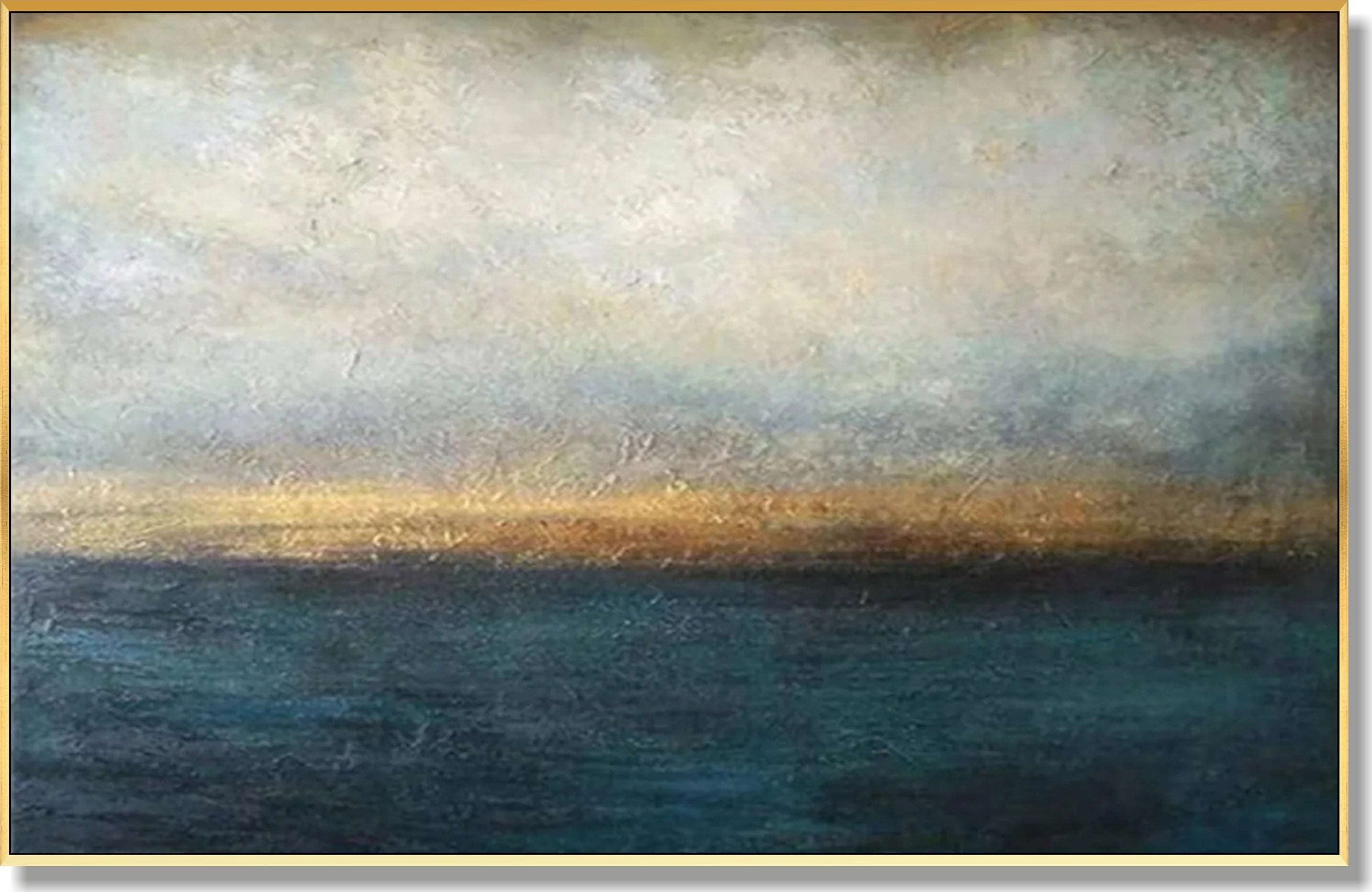 Abstract landscape art WATERSCAPE