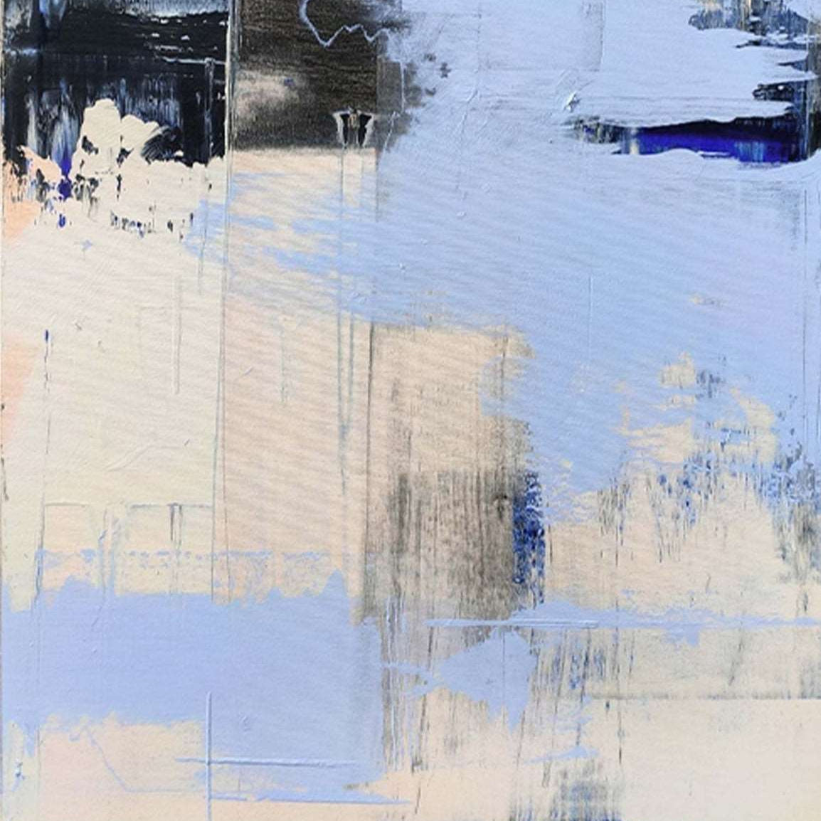 Abstract painting acrylic ASSOCIATION 114 39.37"x29.52"