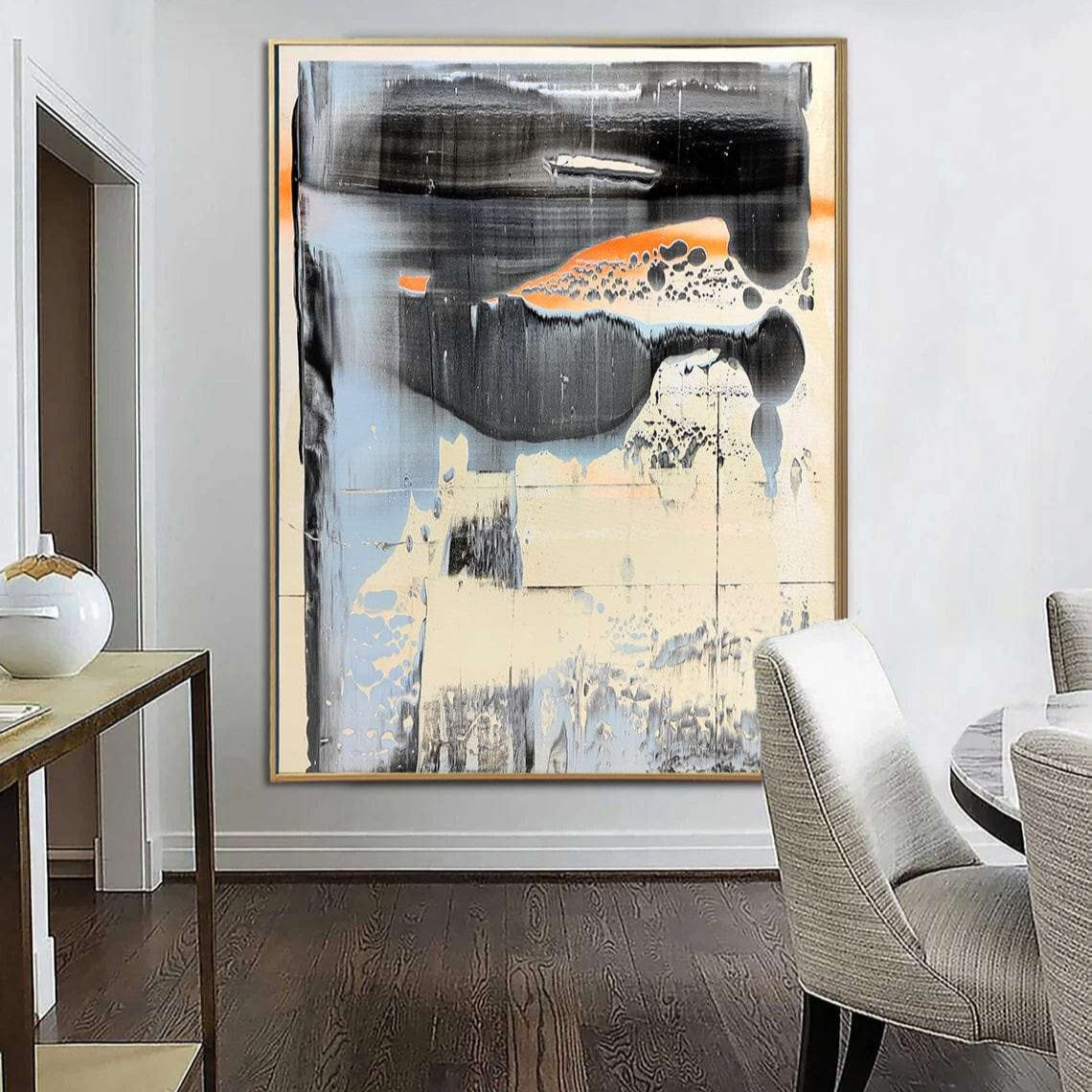 Abstract wall painting ASSOCIATION 120 39.37"x29.52"