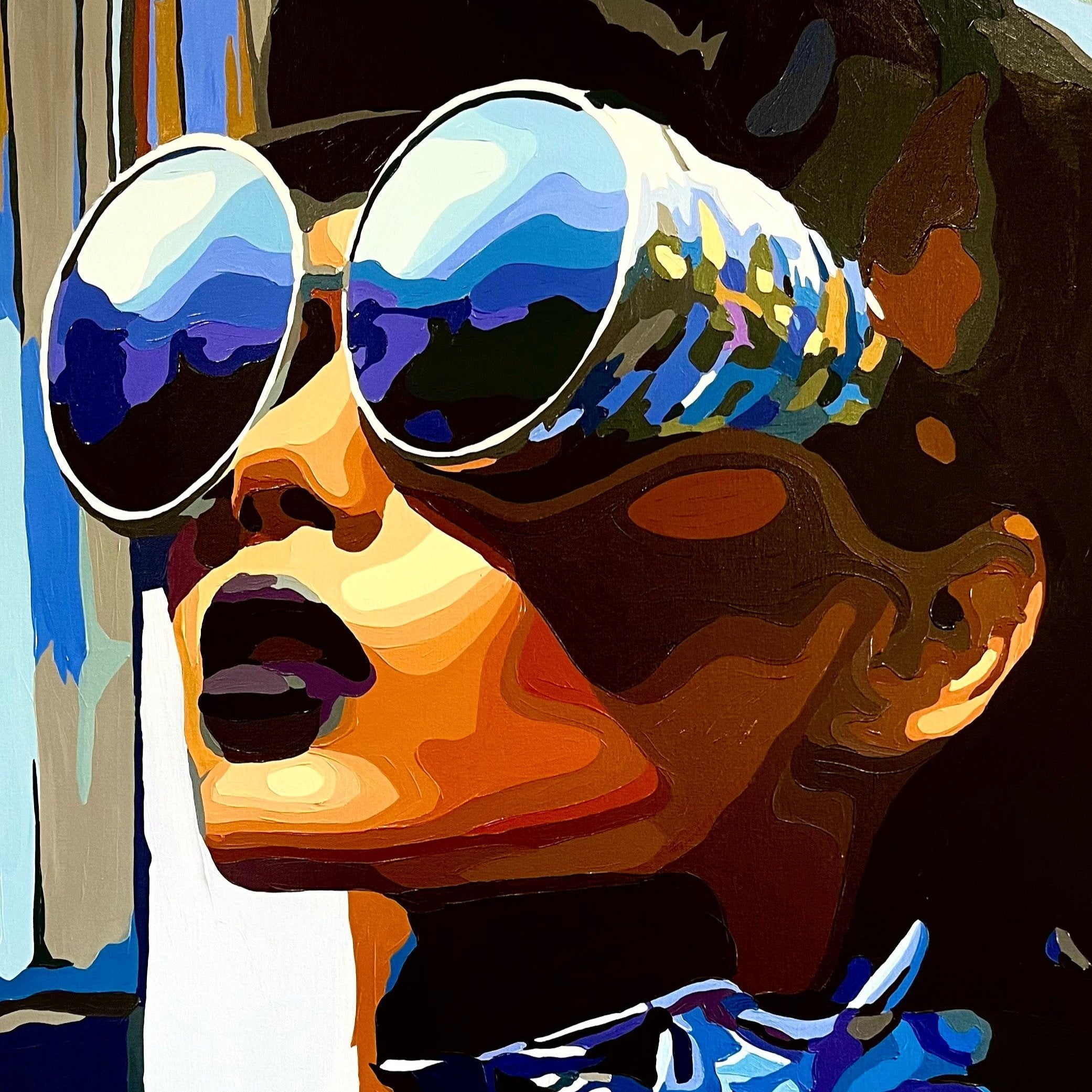 MIRROR OF TIME 43.3"x31.5"