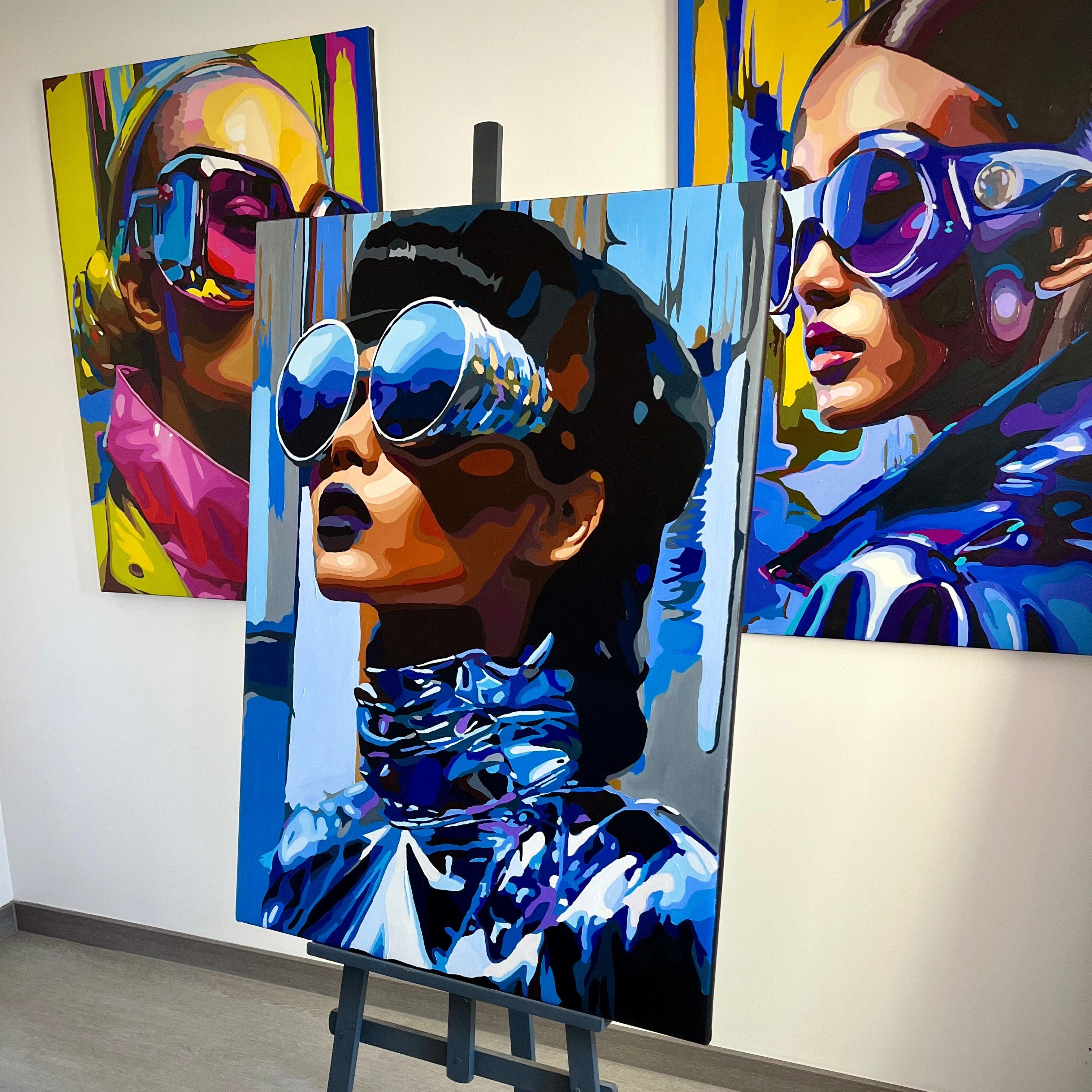 MIRROR OF TIME 43.3"x31.5"