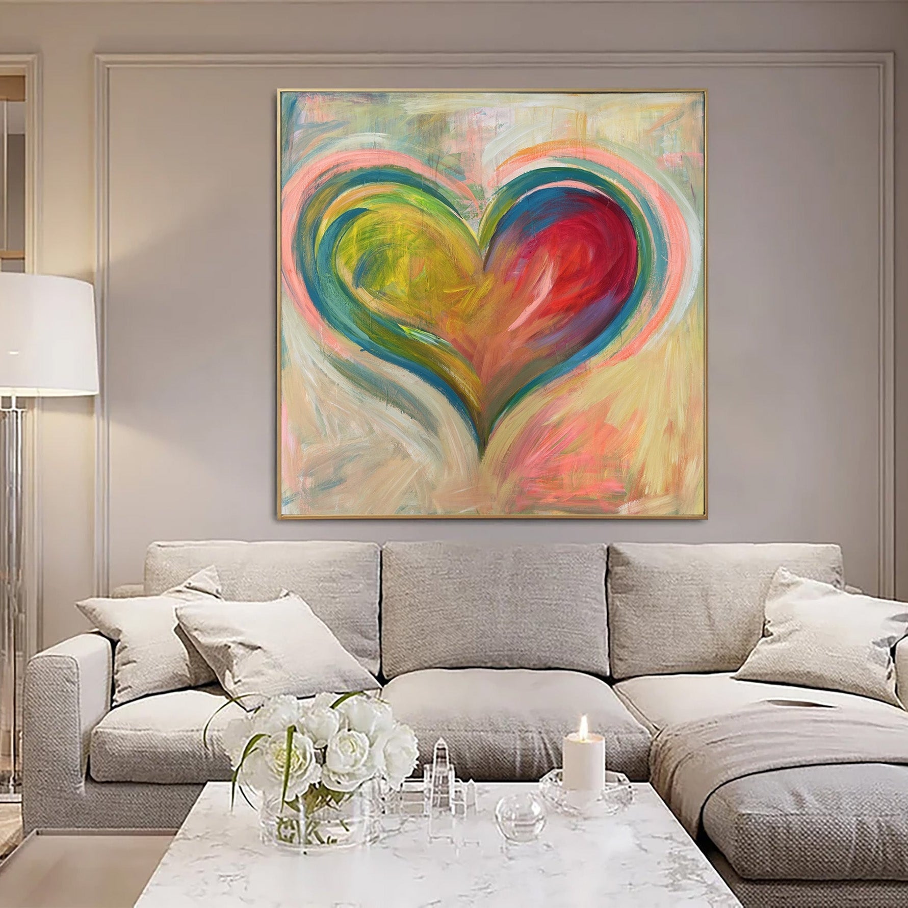 ROMANTIC VALENTINE 40"x40"