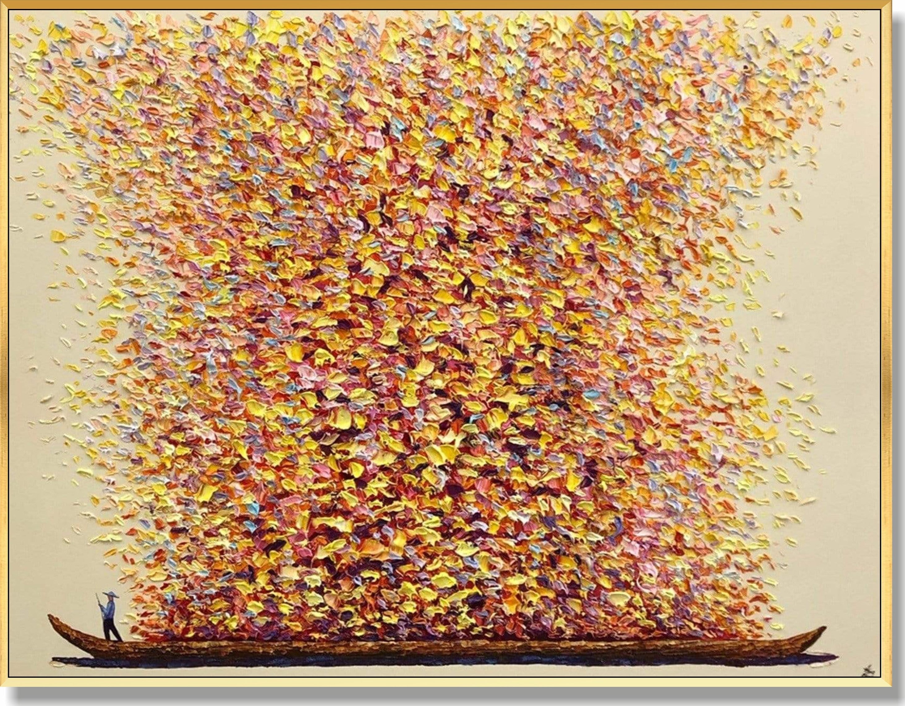 Modern abstract artwork GONDOLA