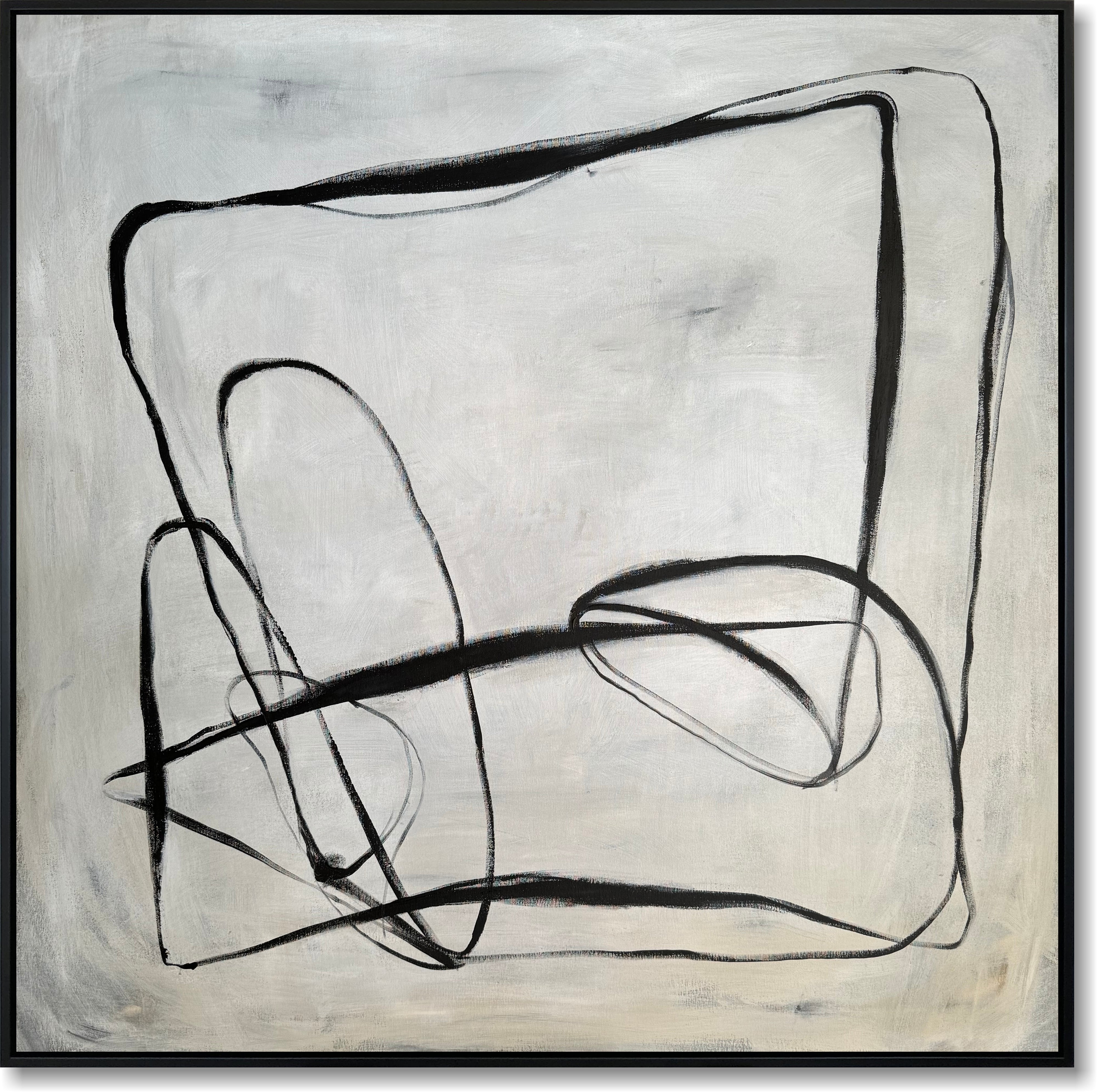 ABSTRACT LINE DANCE Unstretched