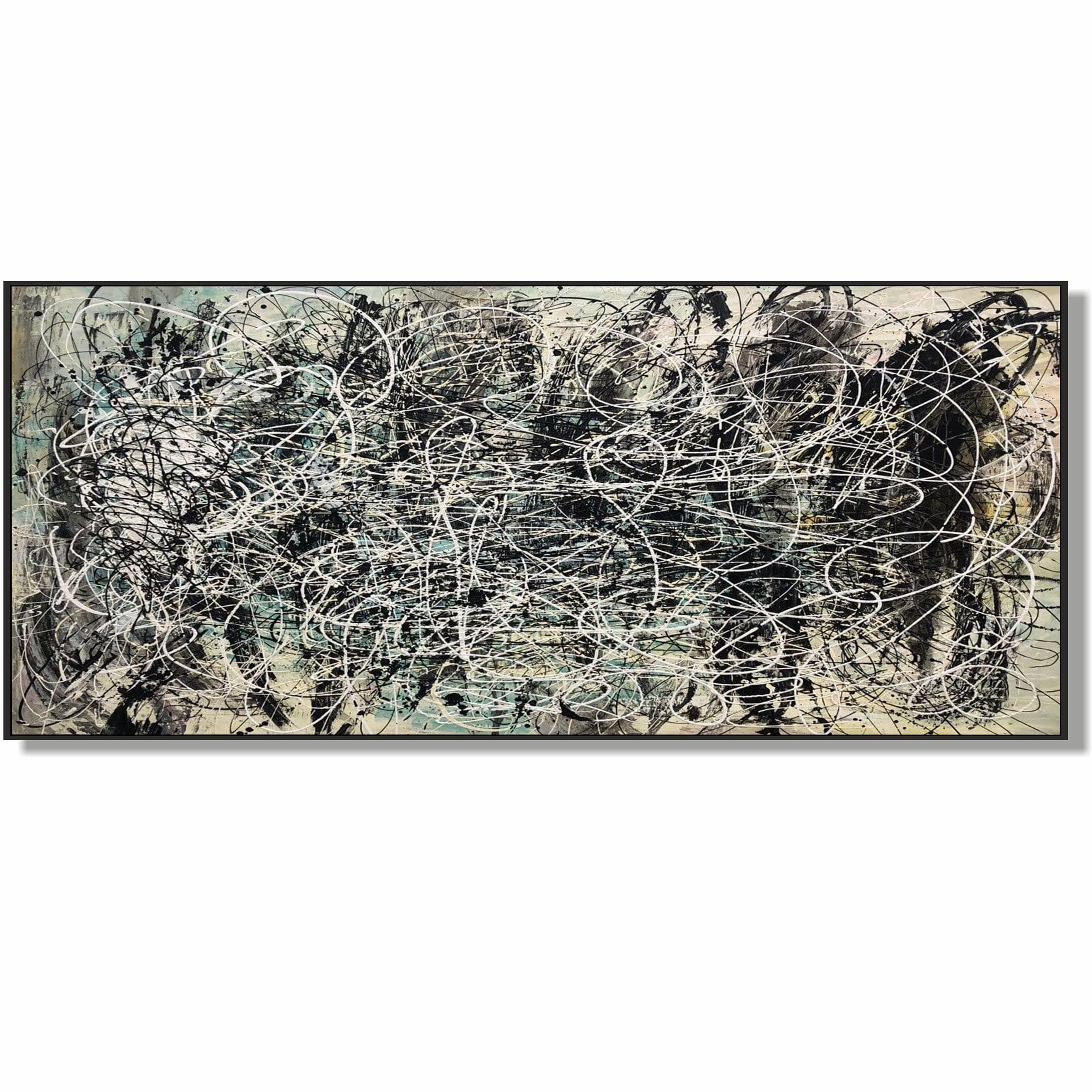 Jackson pollock abstract art GHOSTLY VISION