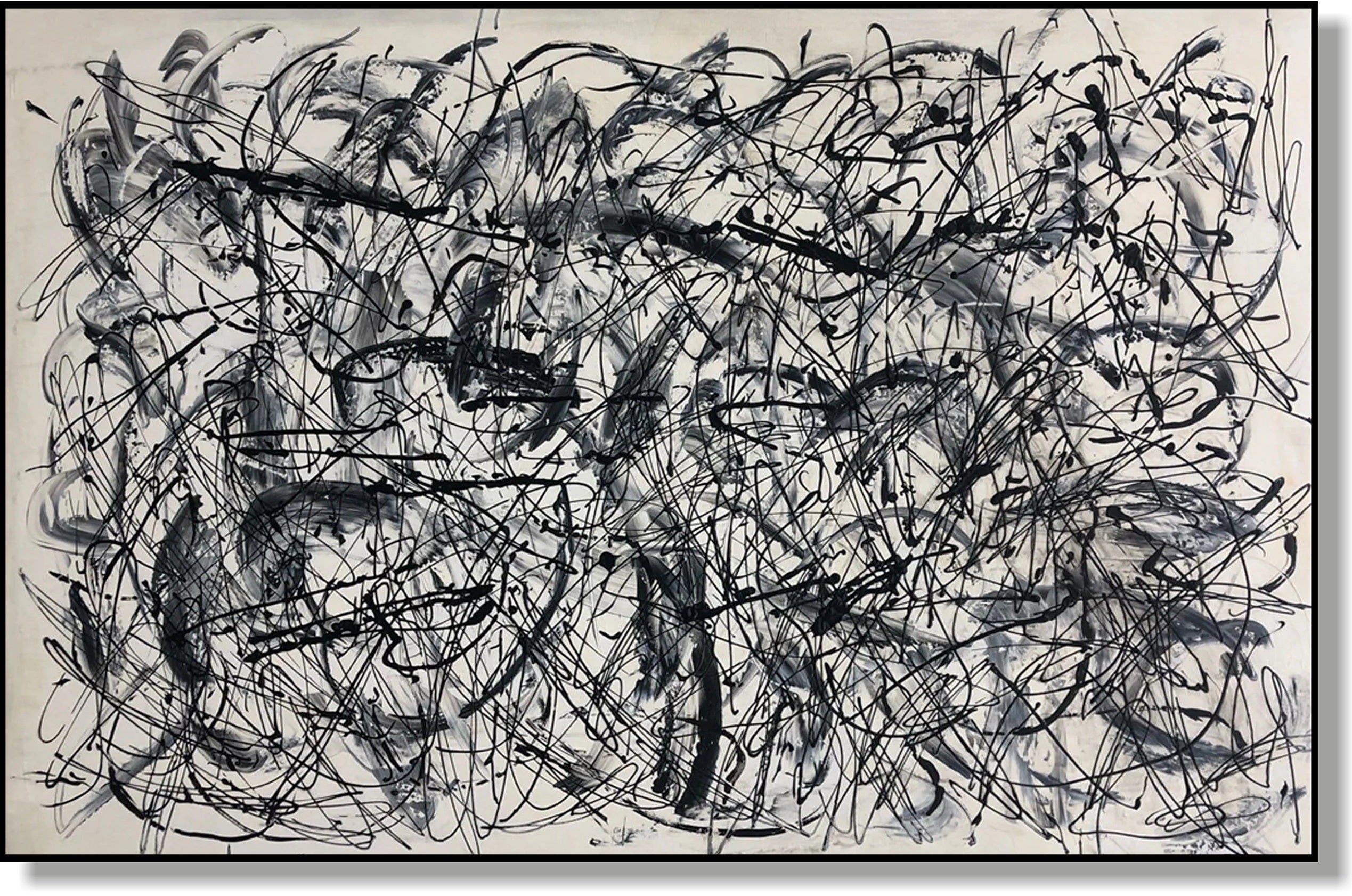 Splashes Of Paint Wall Art BEFORE WAKING UP