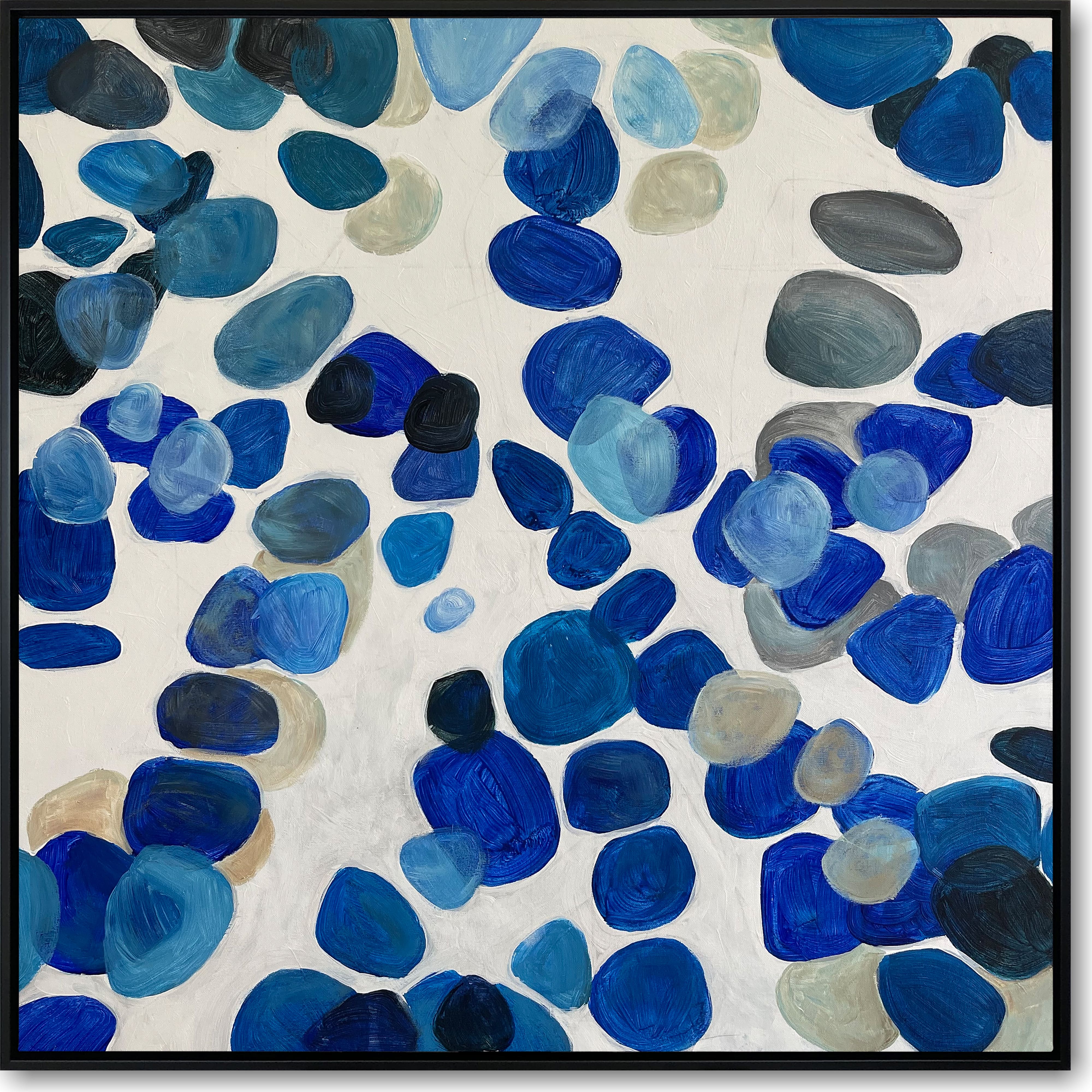 BLUE STONES Unstretched