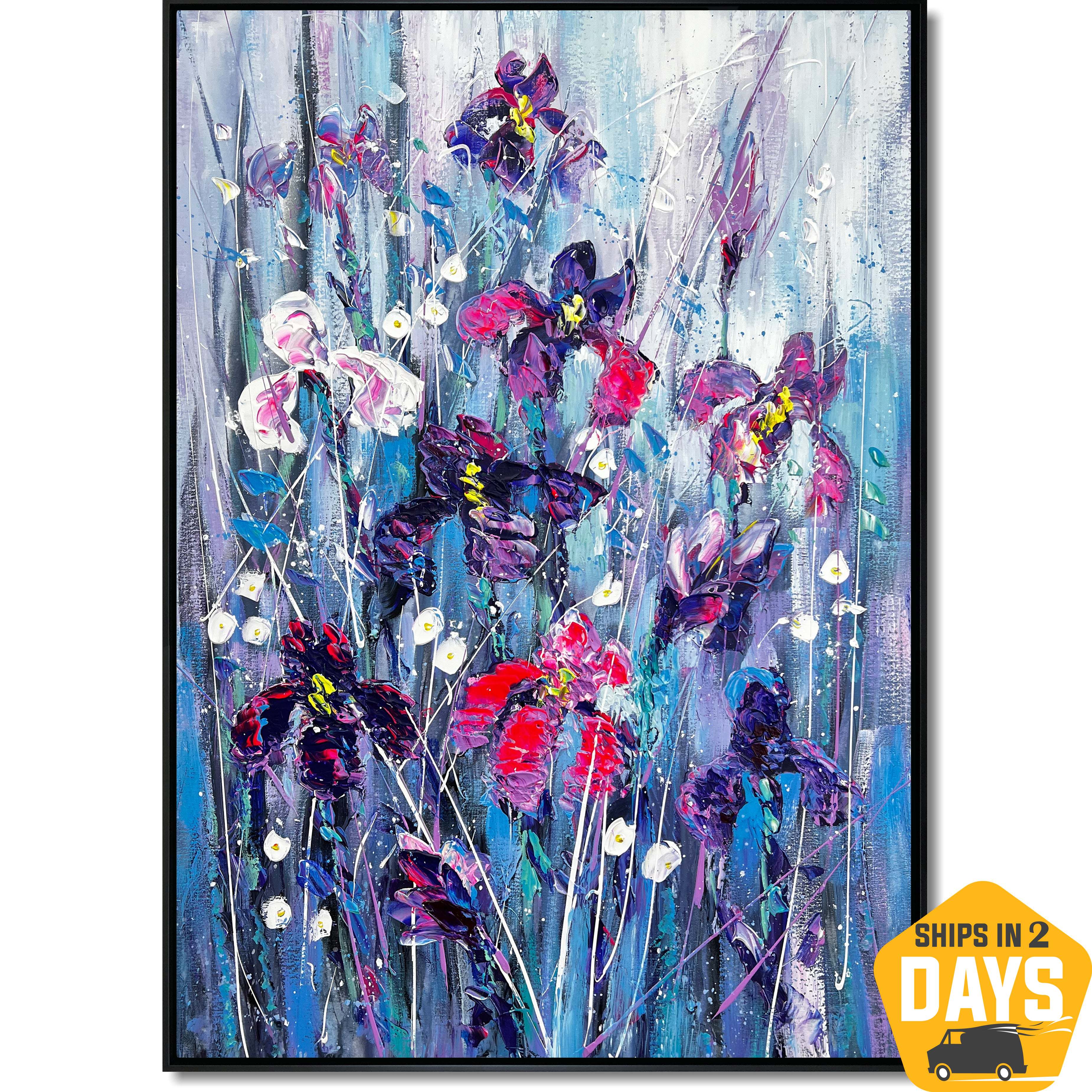 FLORAL SERENADE 50"x34"