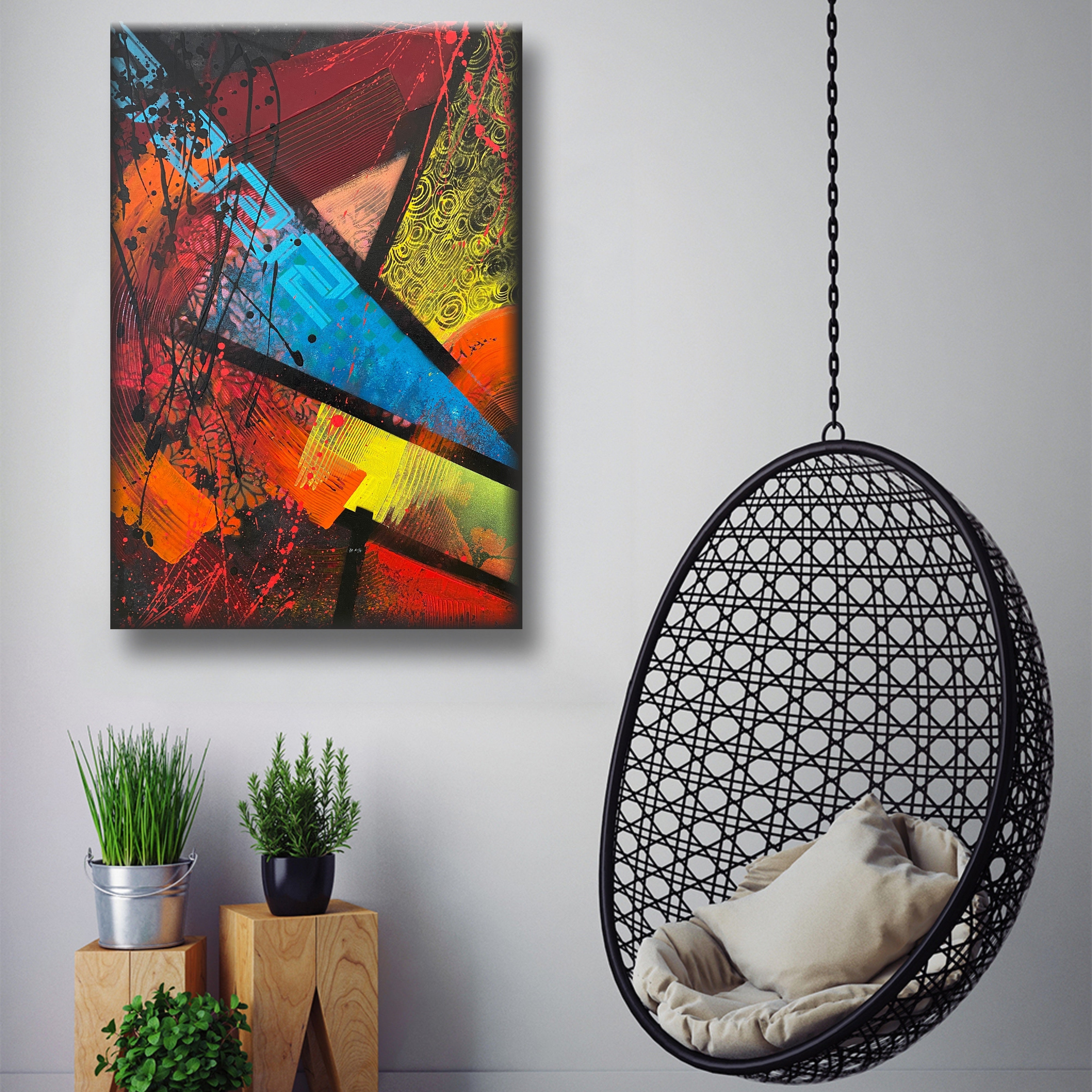 COLOR EXPLOSION 36"x24"