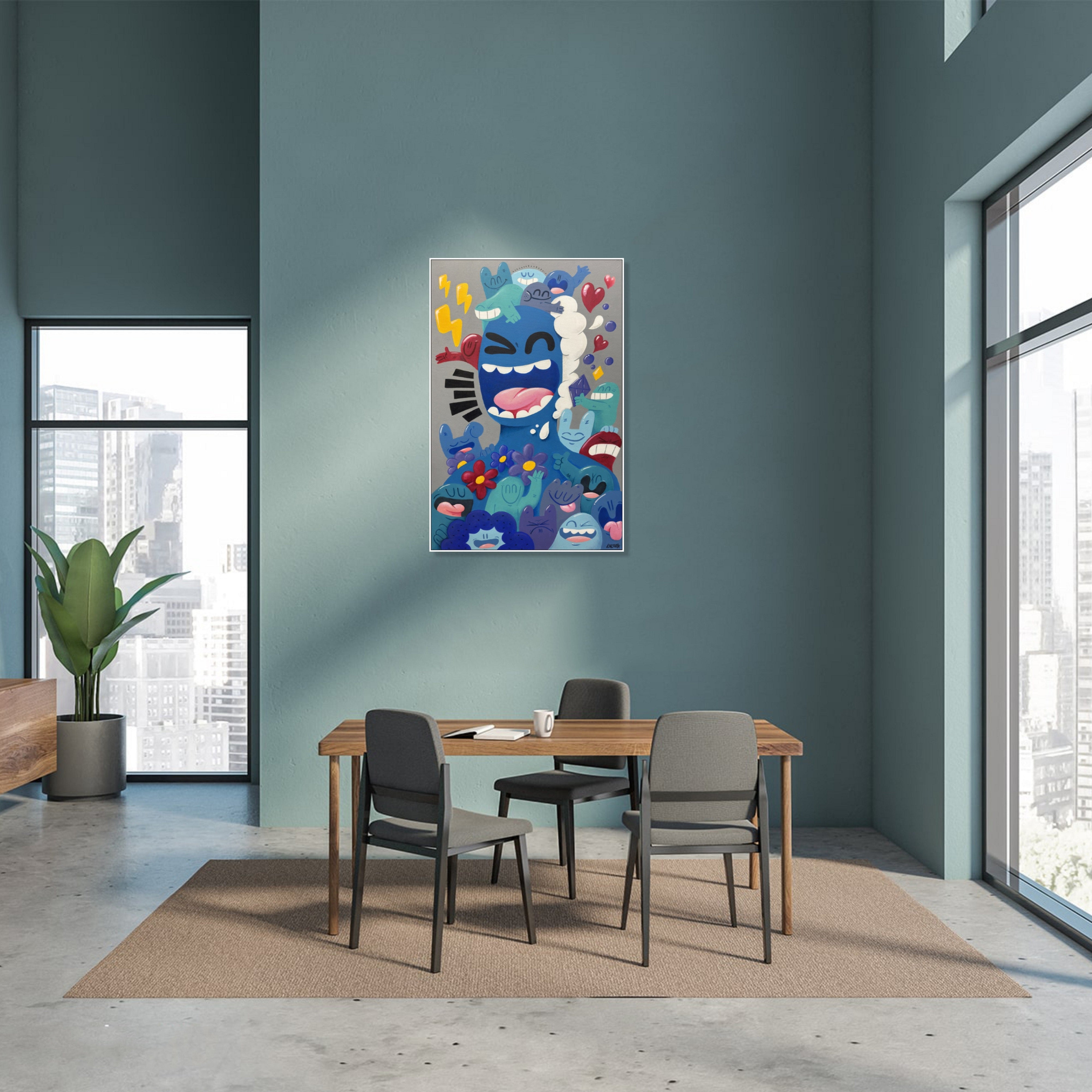 JOY RIOT 34.6"x23.4"