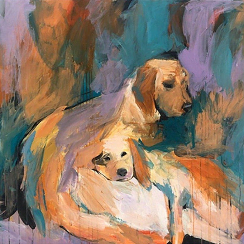 DOG FAMILY 40"x54"