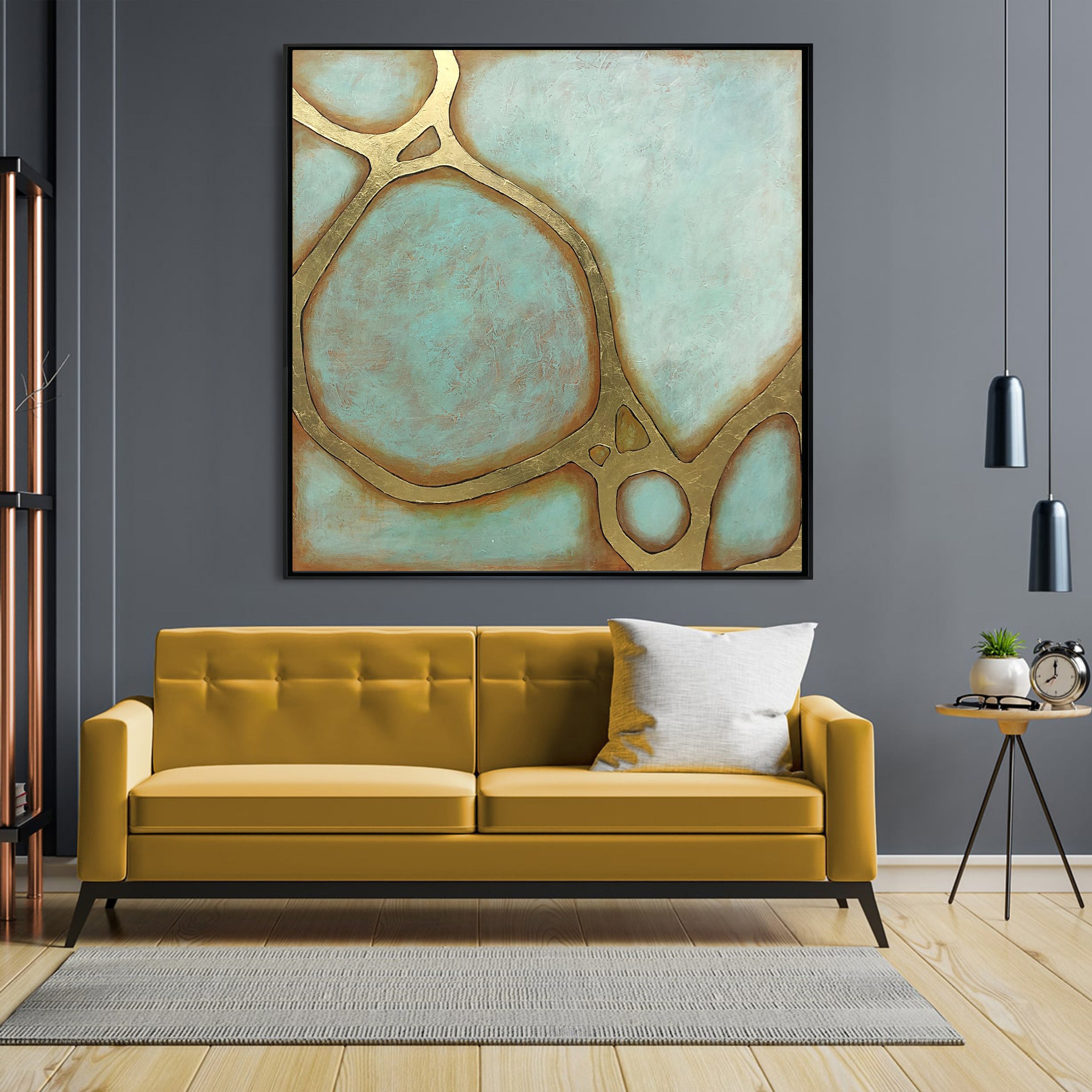 Abstract shapes creative design THE ILLUSION OF TIME