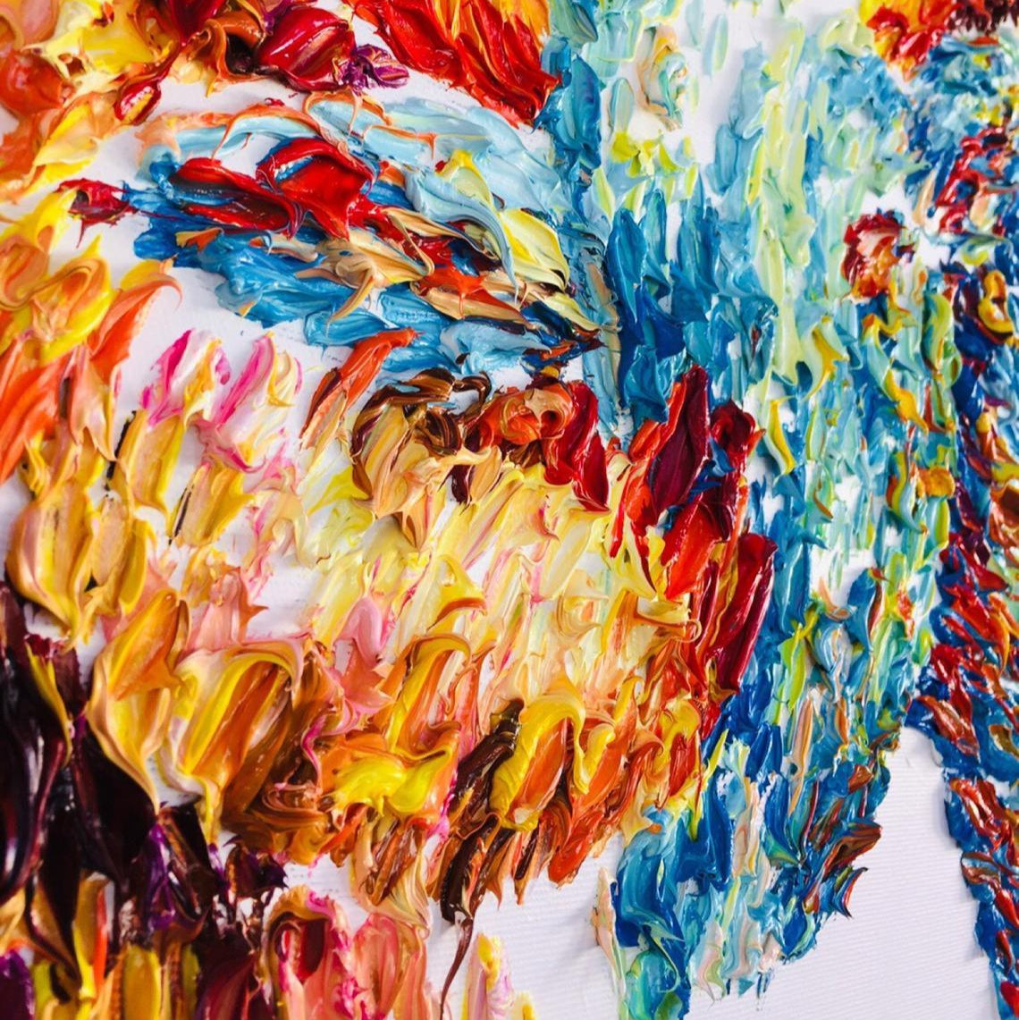 UNSTABLE MARKET 34"x46"