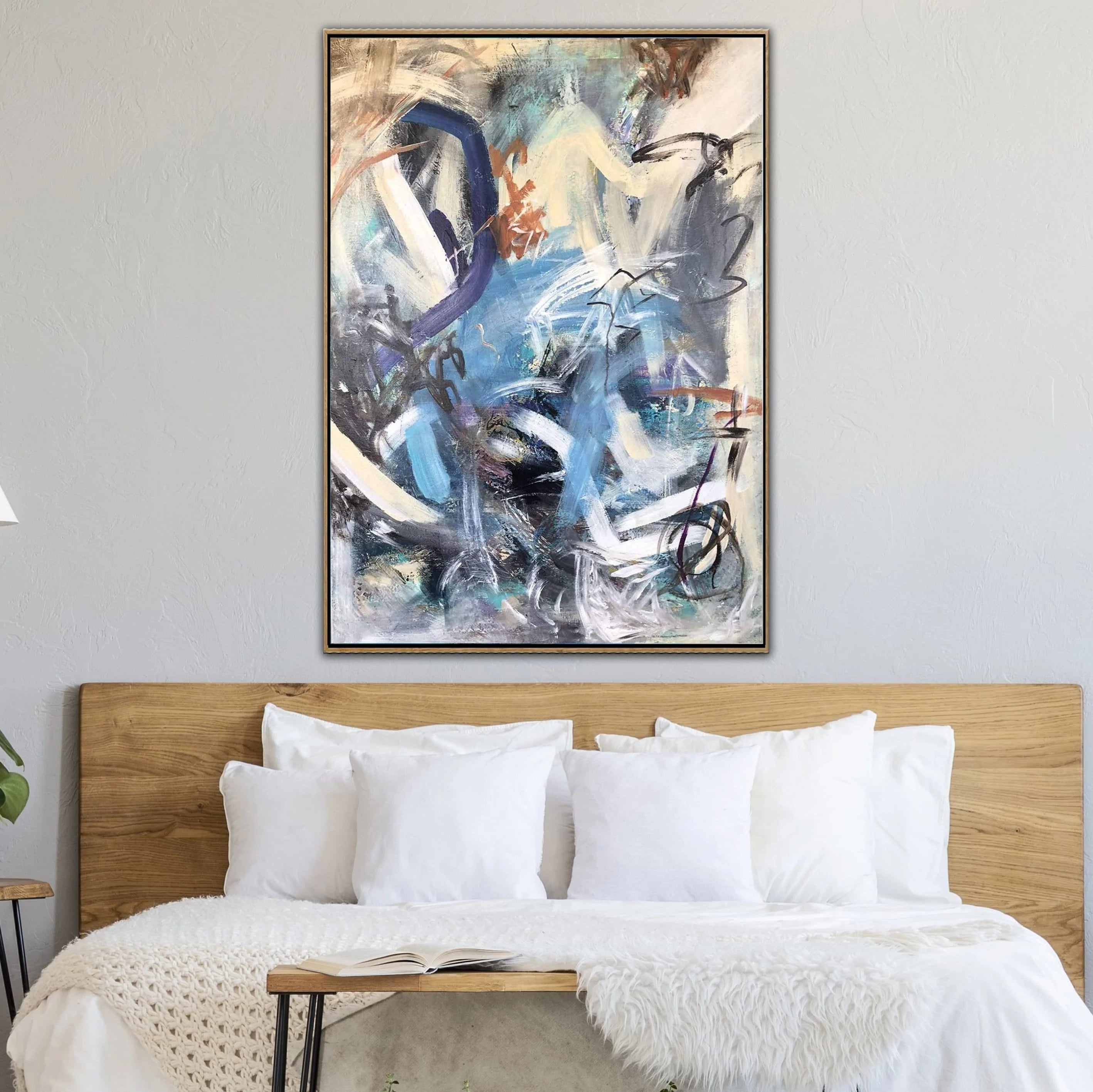 Explosion of colors modern art THE AVALANCHE