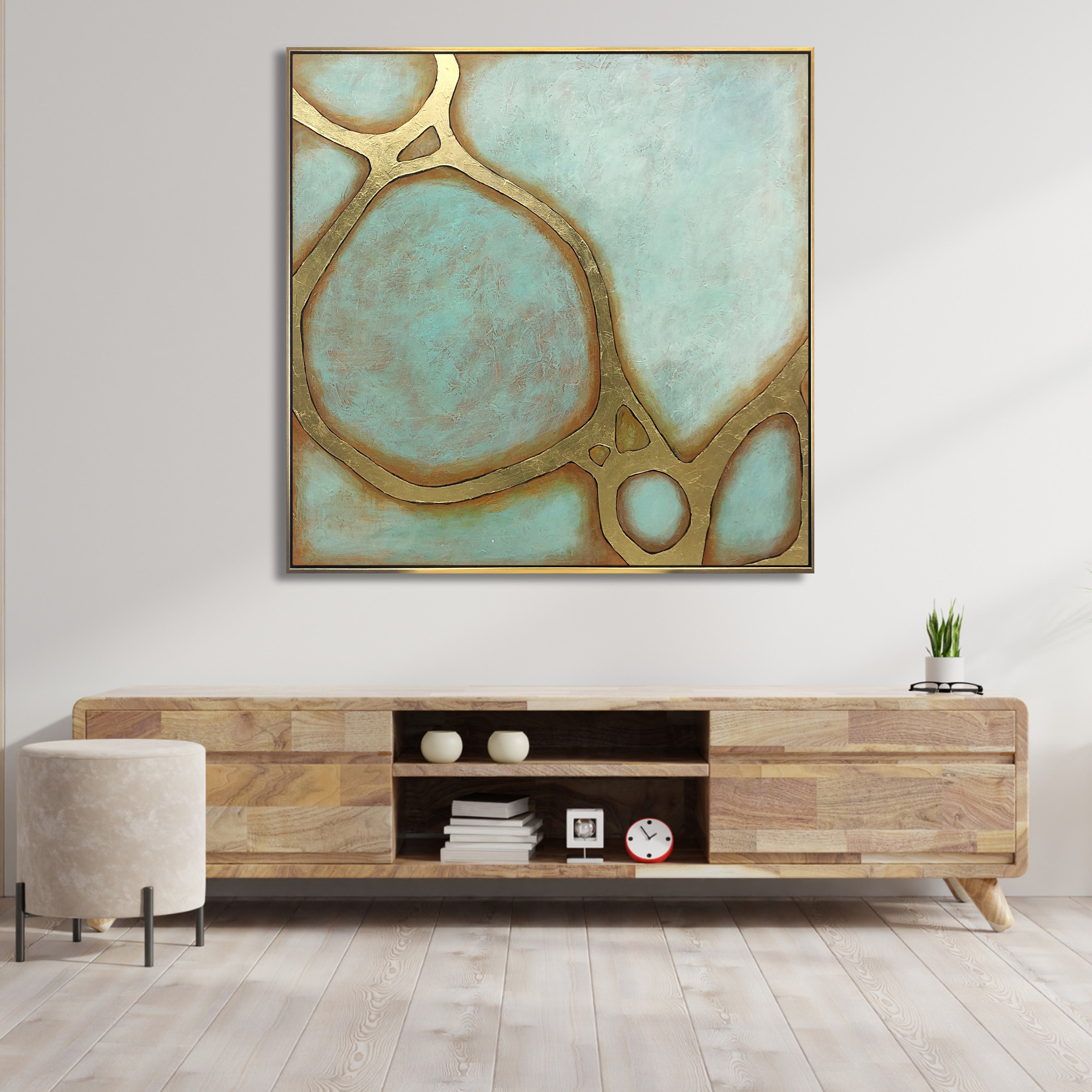 Abstract shapes creative design THE ILLUSION OF TIME