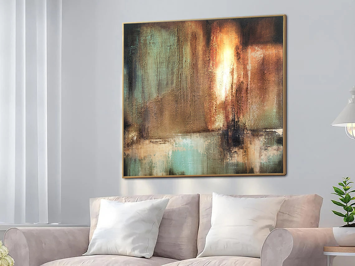 SPRING MOOD 27.5"x27.5"