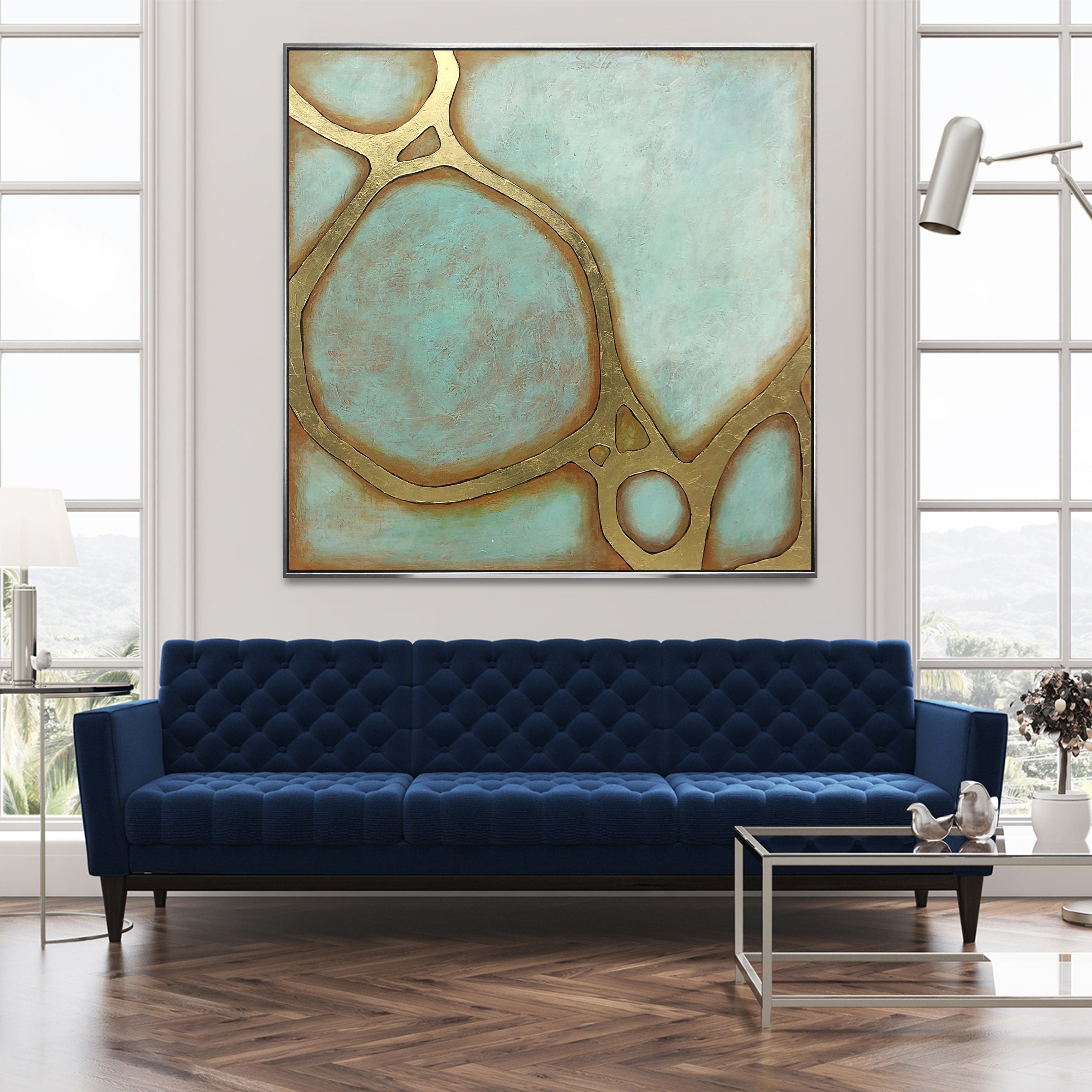 Abstract shapes creative design THE ILLUSION OF TIME