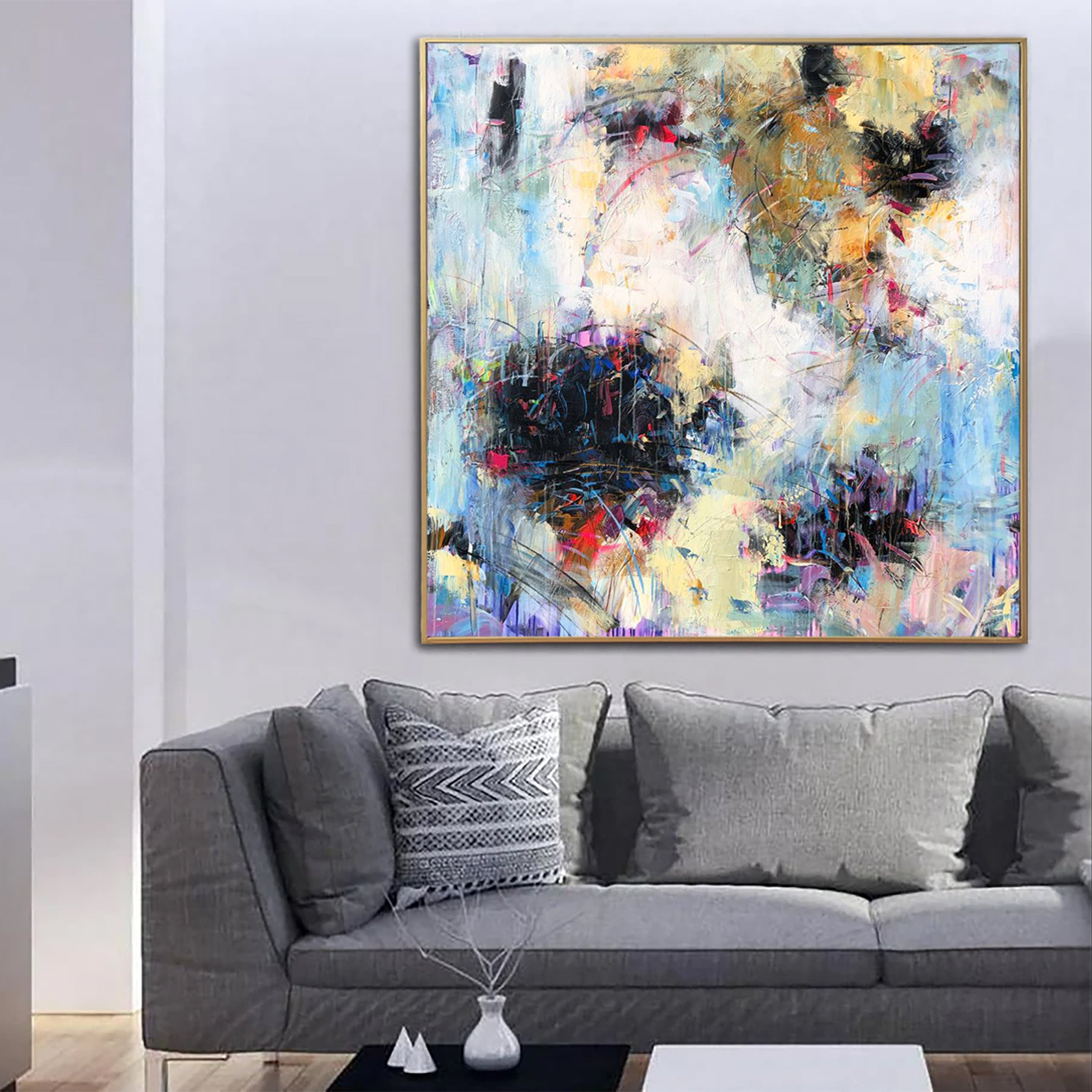 ABSTRACT UNIVERSE 50"x50"