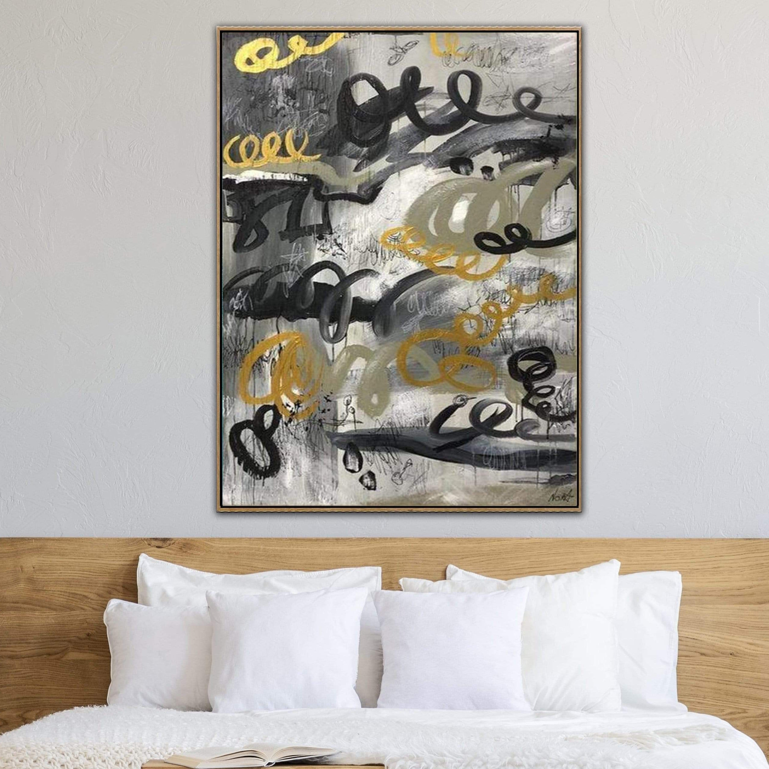 FLIGHT TRAJECTORY 46"x30"