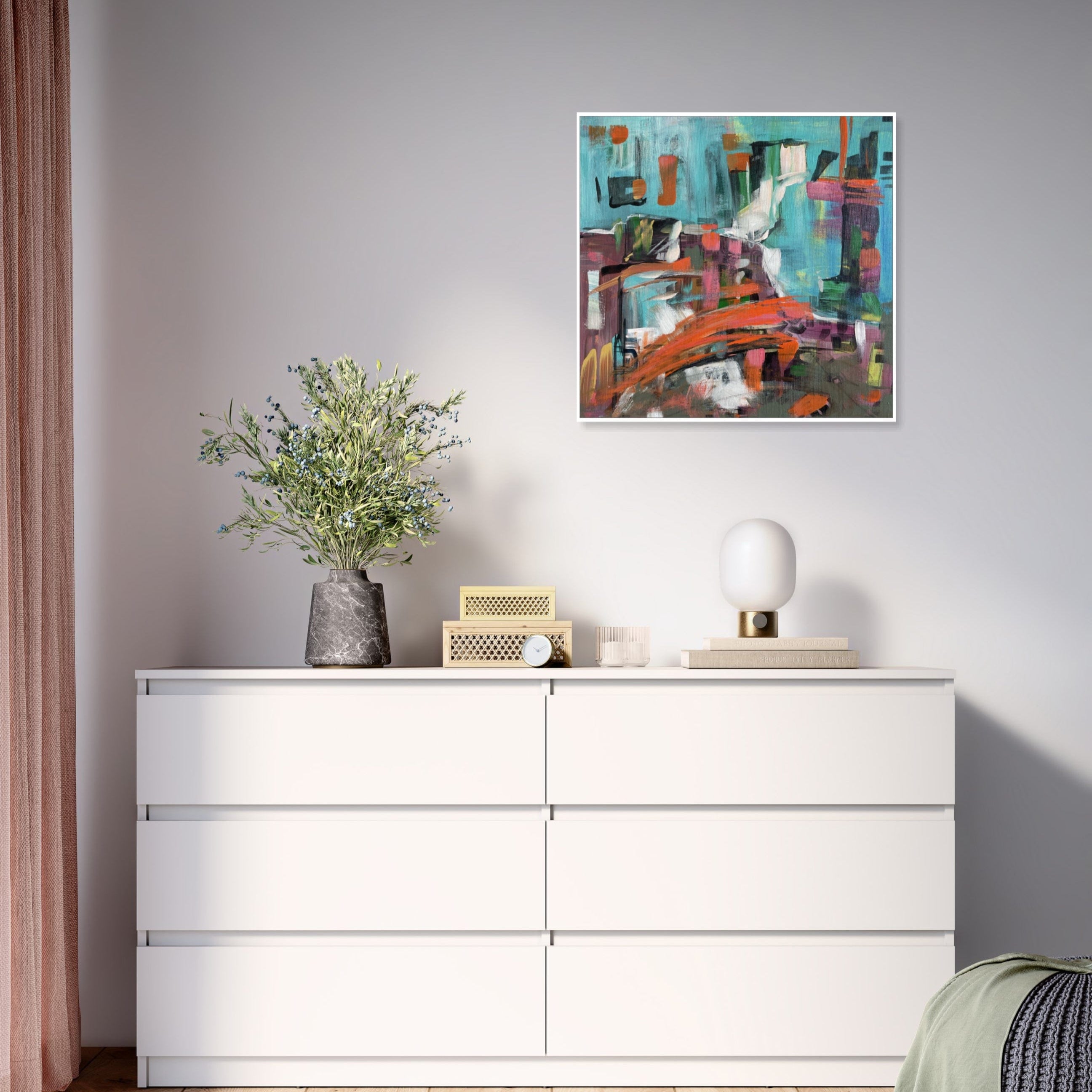 BRAND NEW WORLD 20"x20"