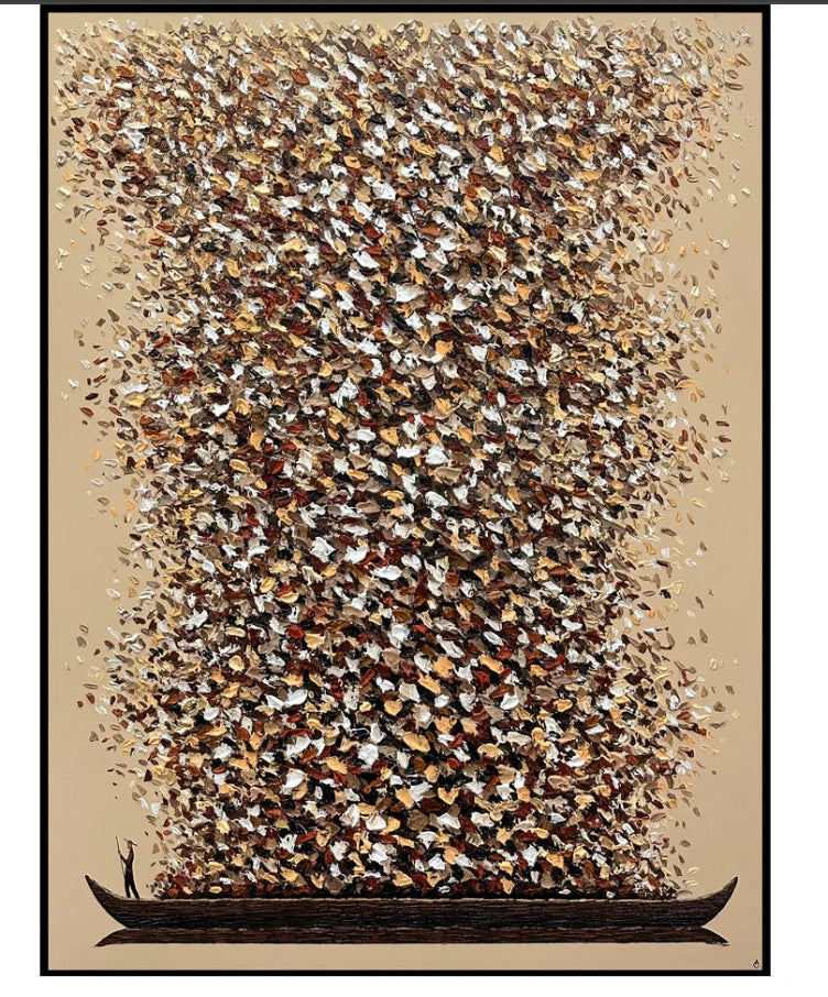 Invoice for 3 paintings (GONDOLA, NATURAL GEOMETRIC, GEOMETRY FUSION) for Özlem Tuna