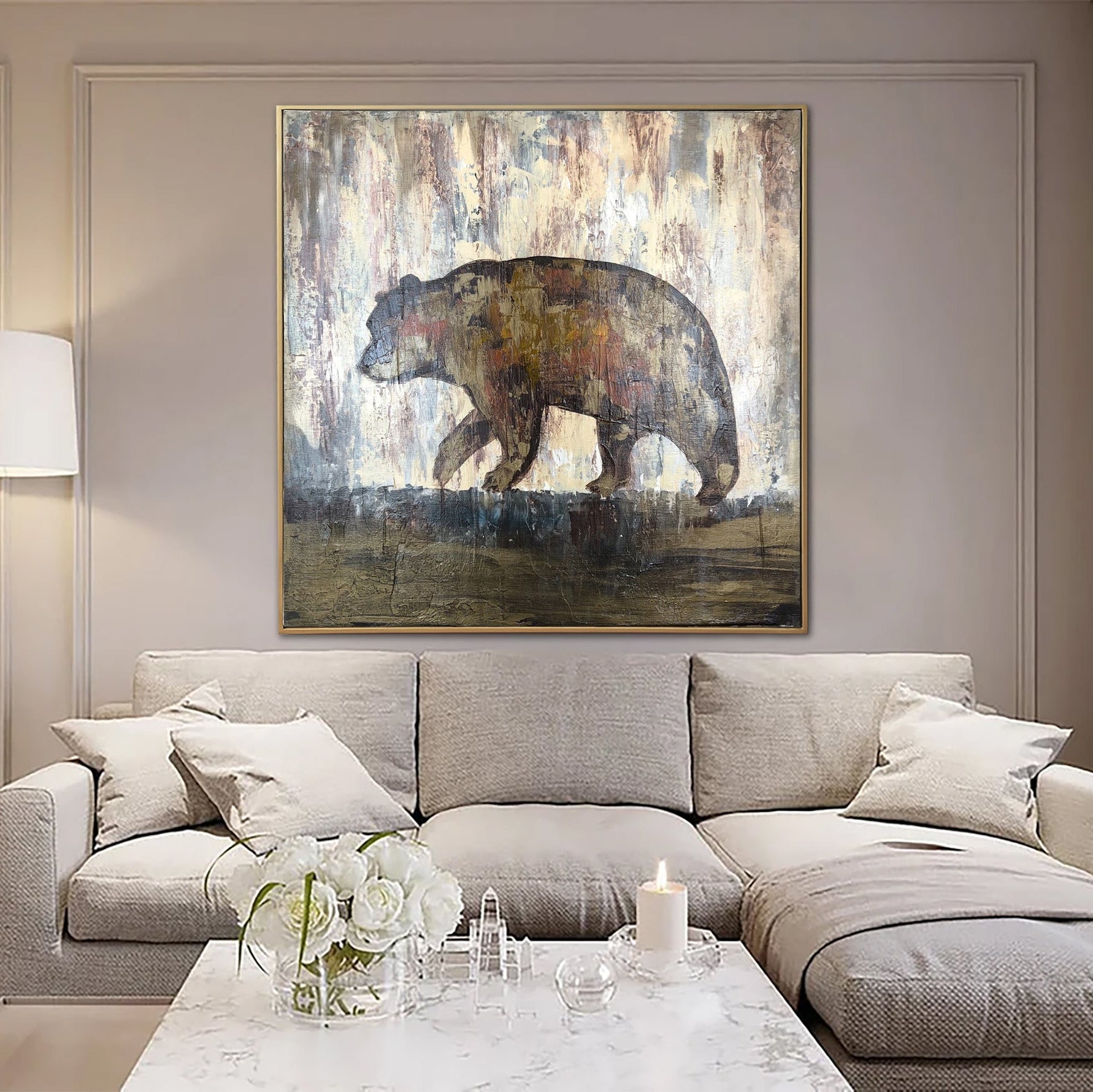 FOREST DWELLER 21.6"x21.6"