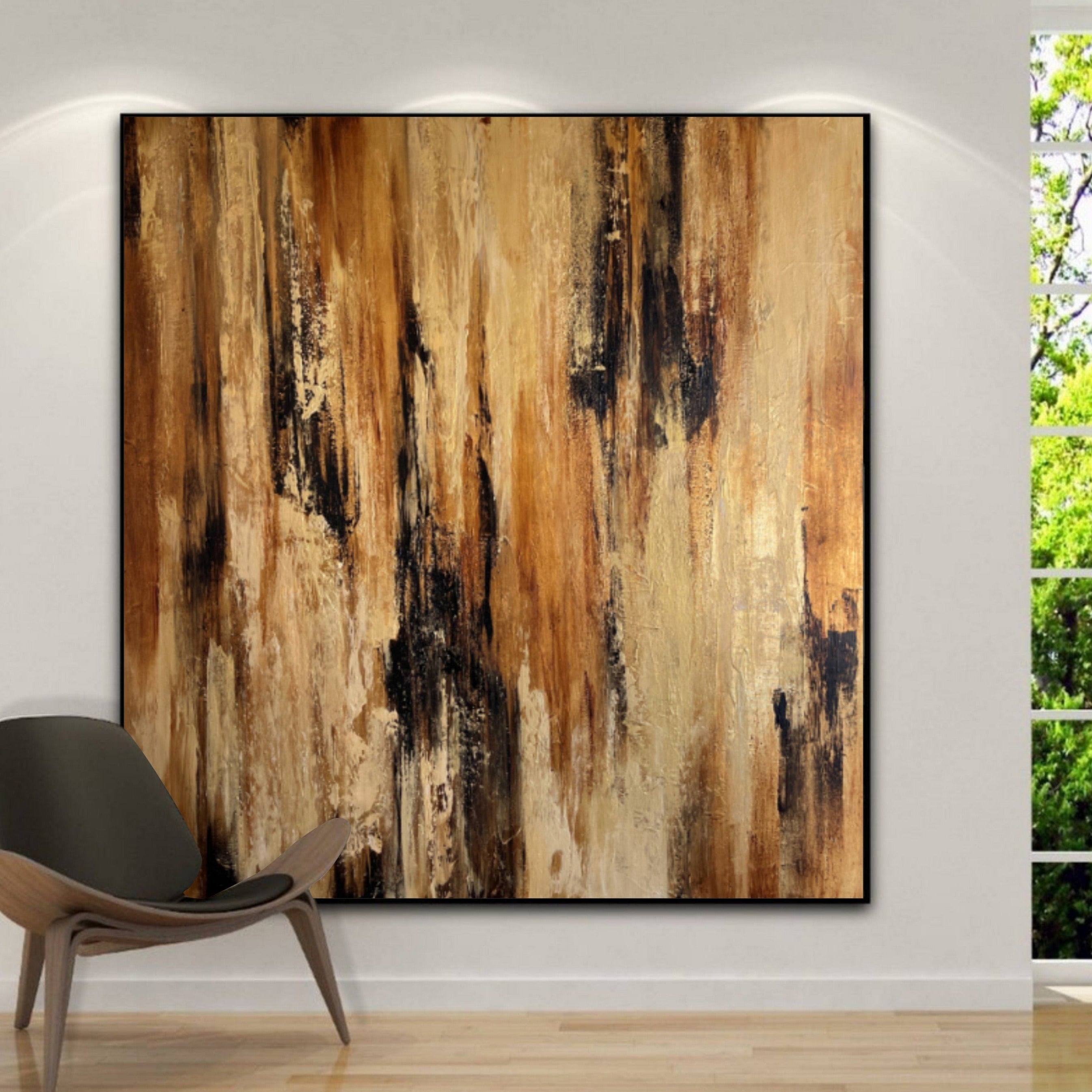 WOODEN MAGIC Unstretched