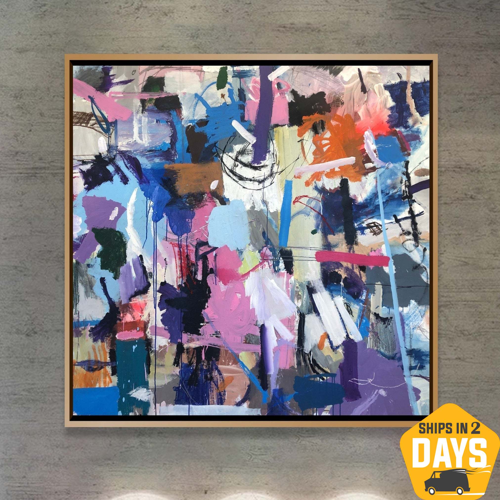 SEASONAL VIBE 59.8"x59.8"