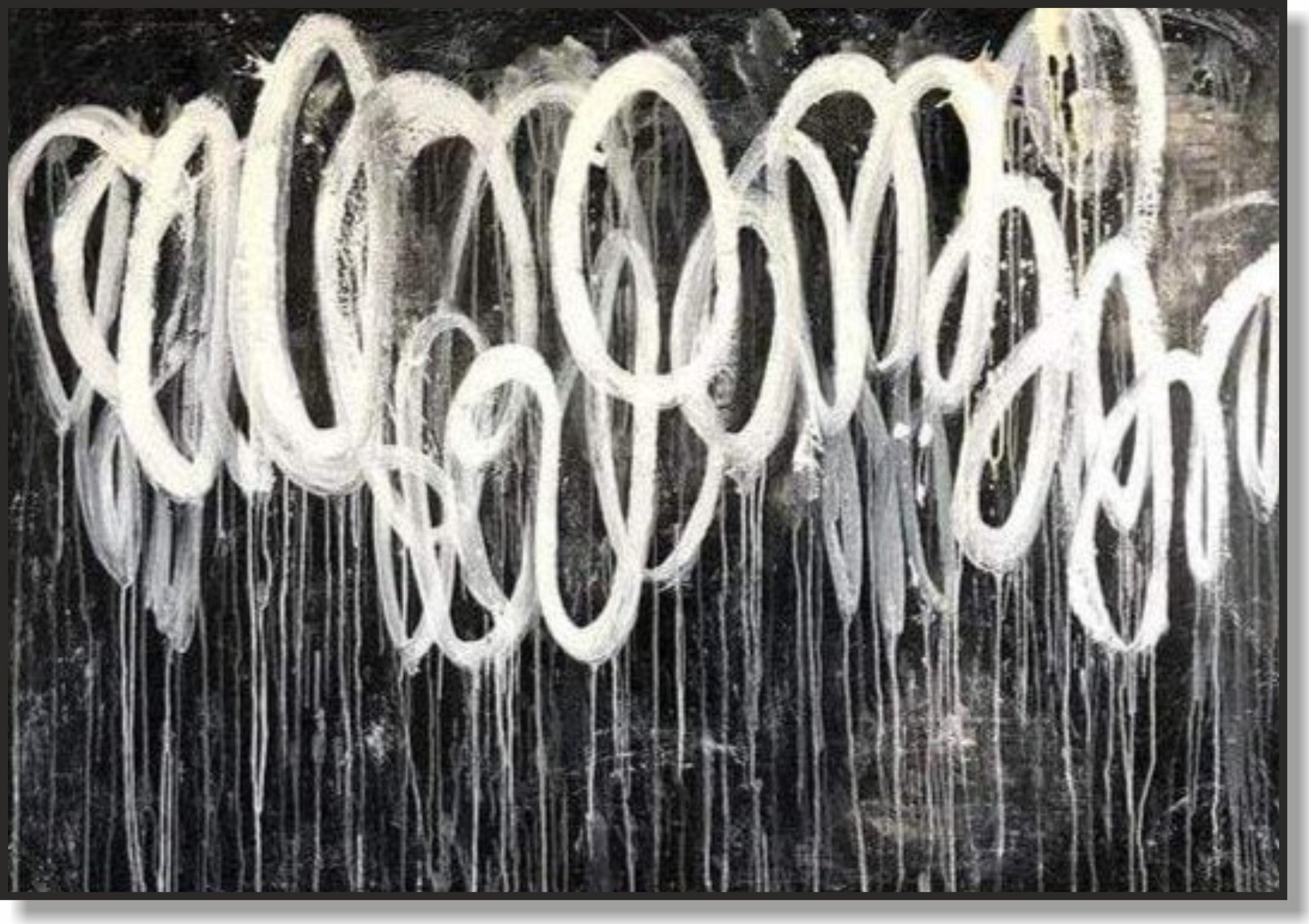 Simple Modern Art FIREFLY TRAJECTORIES